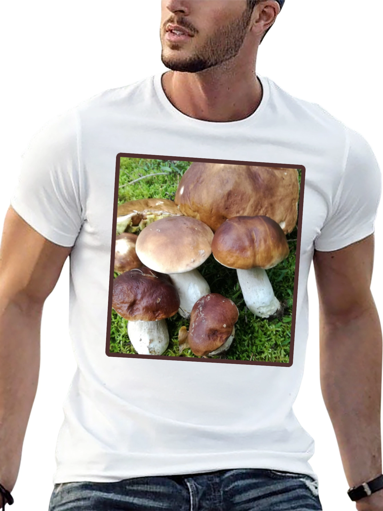 Mushroom Graphic T-Shirt - Forest Fungi Tee