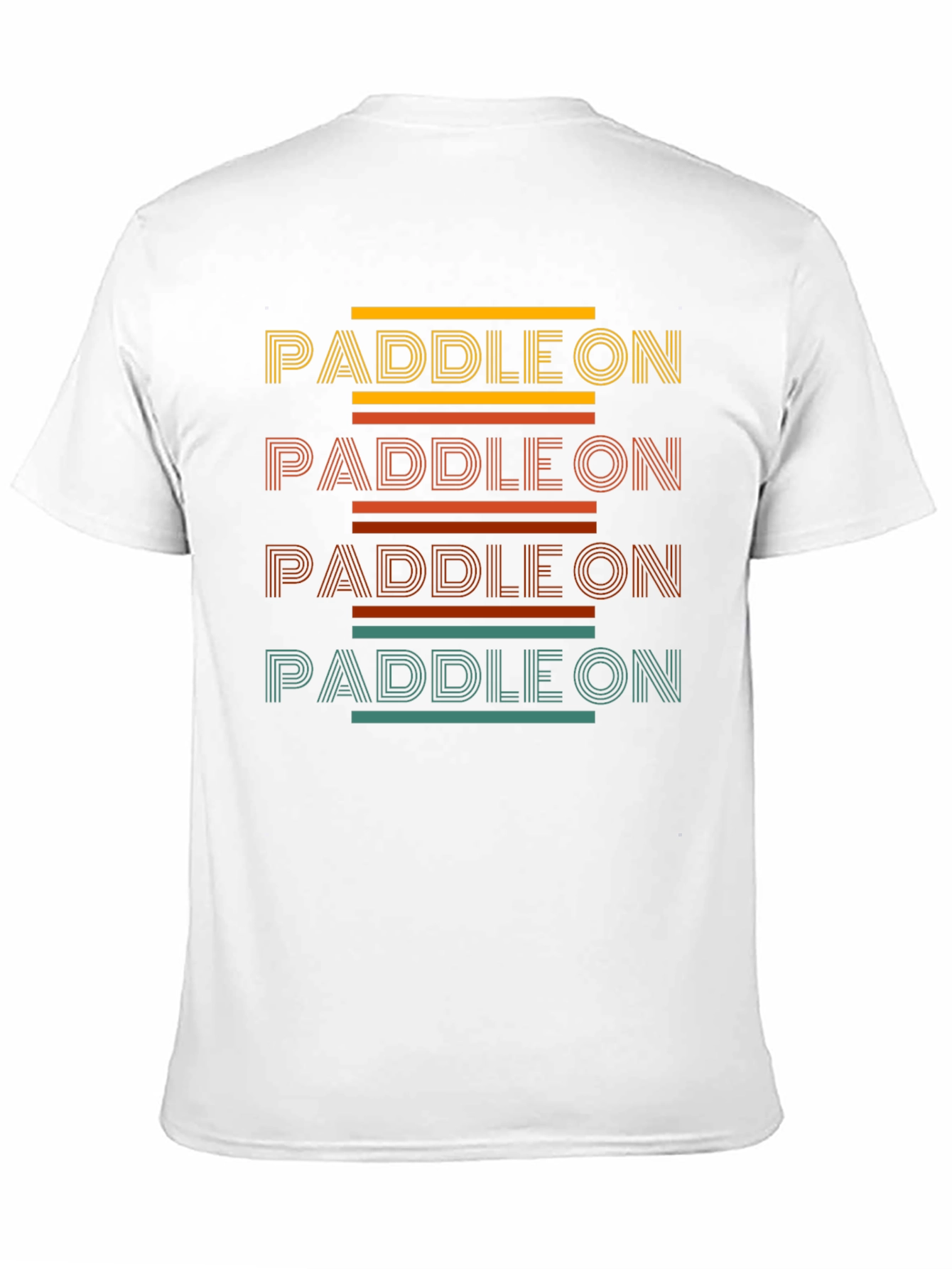 Paddle On Graphic Tee - Retro Style