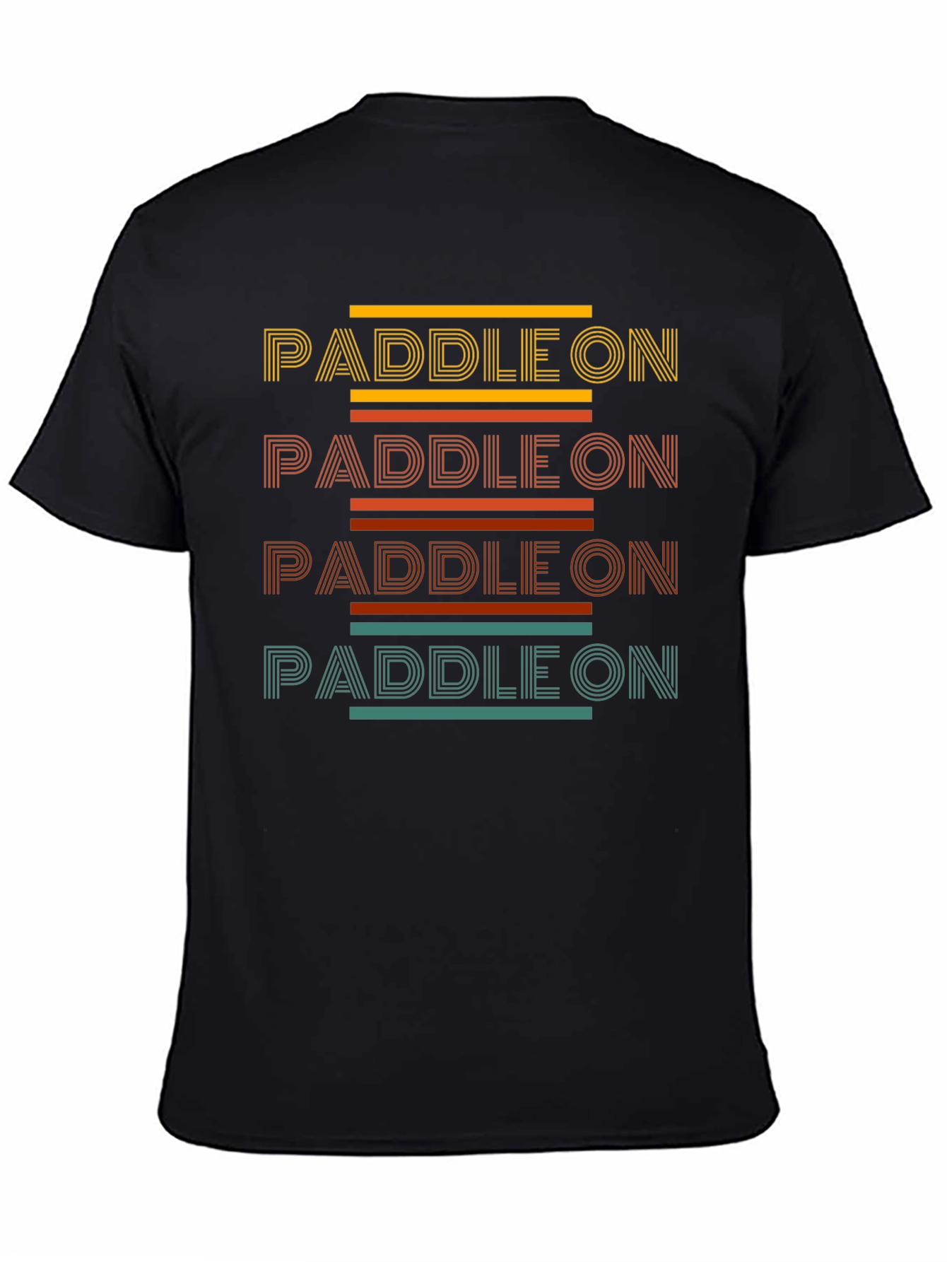 Paddle On Graphic Tee - Retro Style