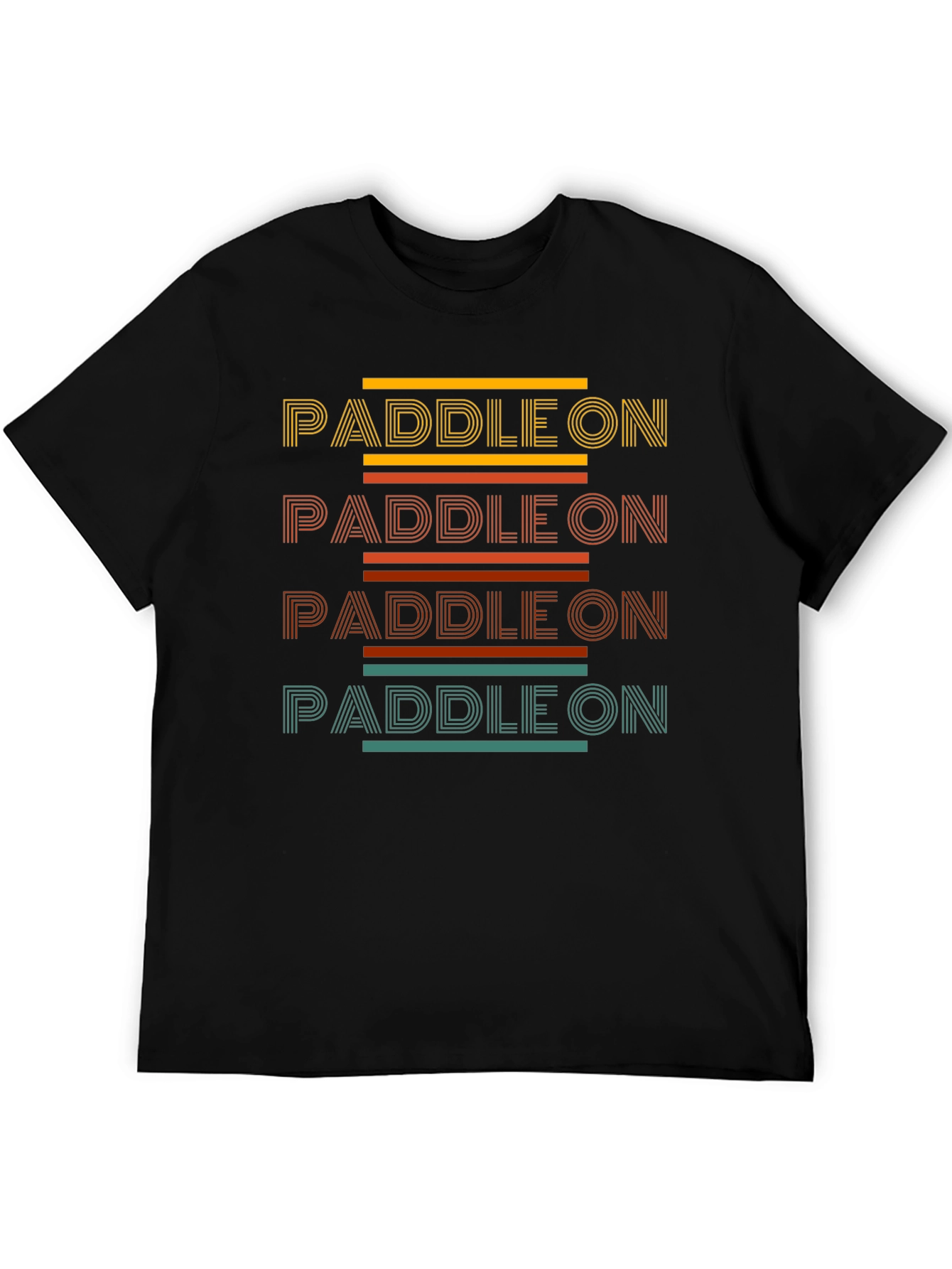 Paddle On Graphic Tee - Retro Style