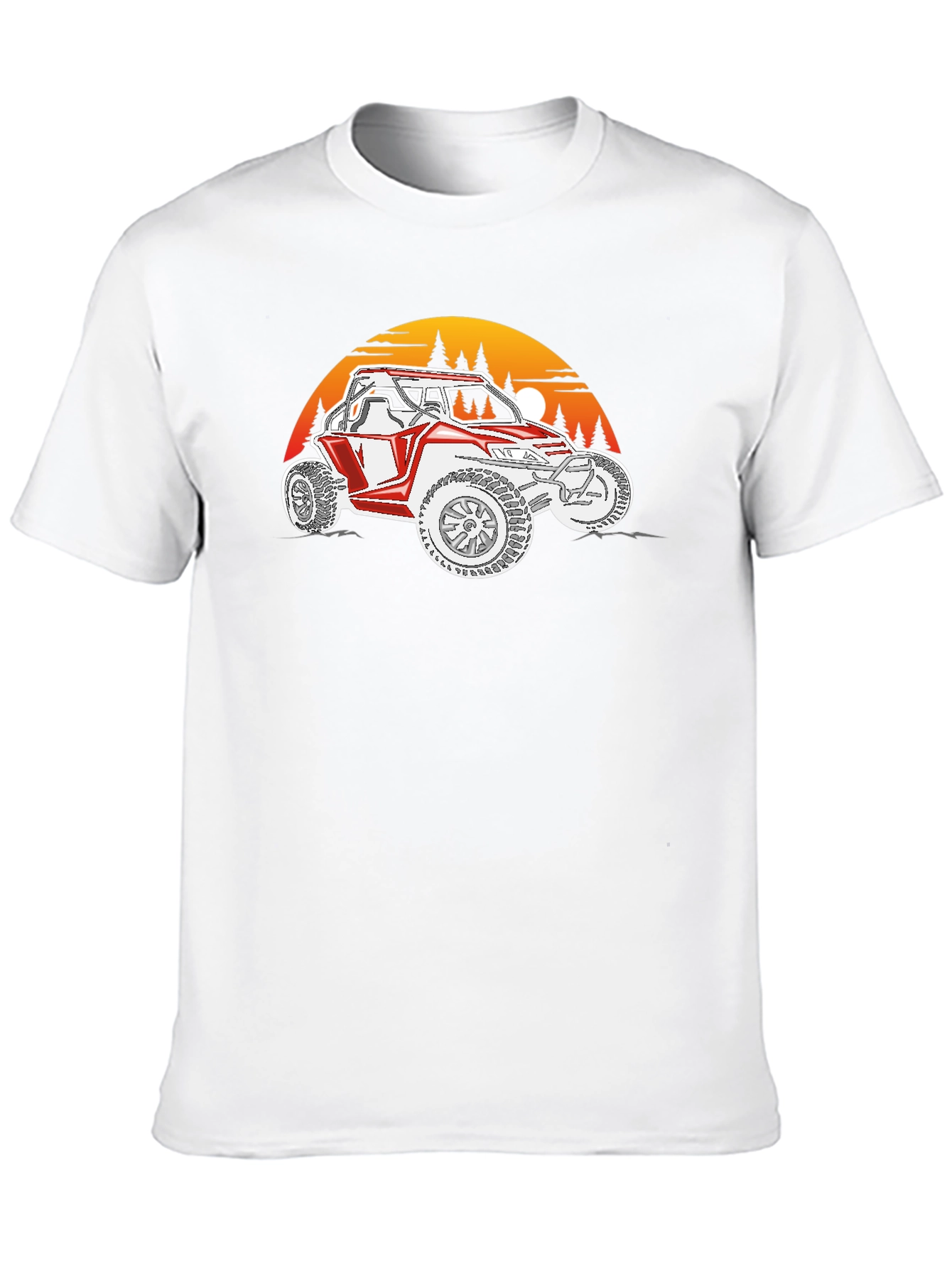 UTV Sunset Graphic Tee - Off-Road Adventure