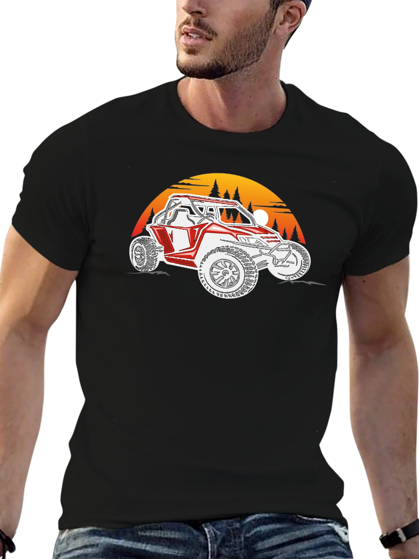 UTV Sunset Graphic Tee - Off-Road Adventure