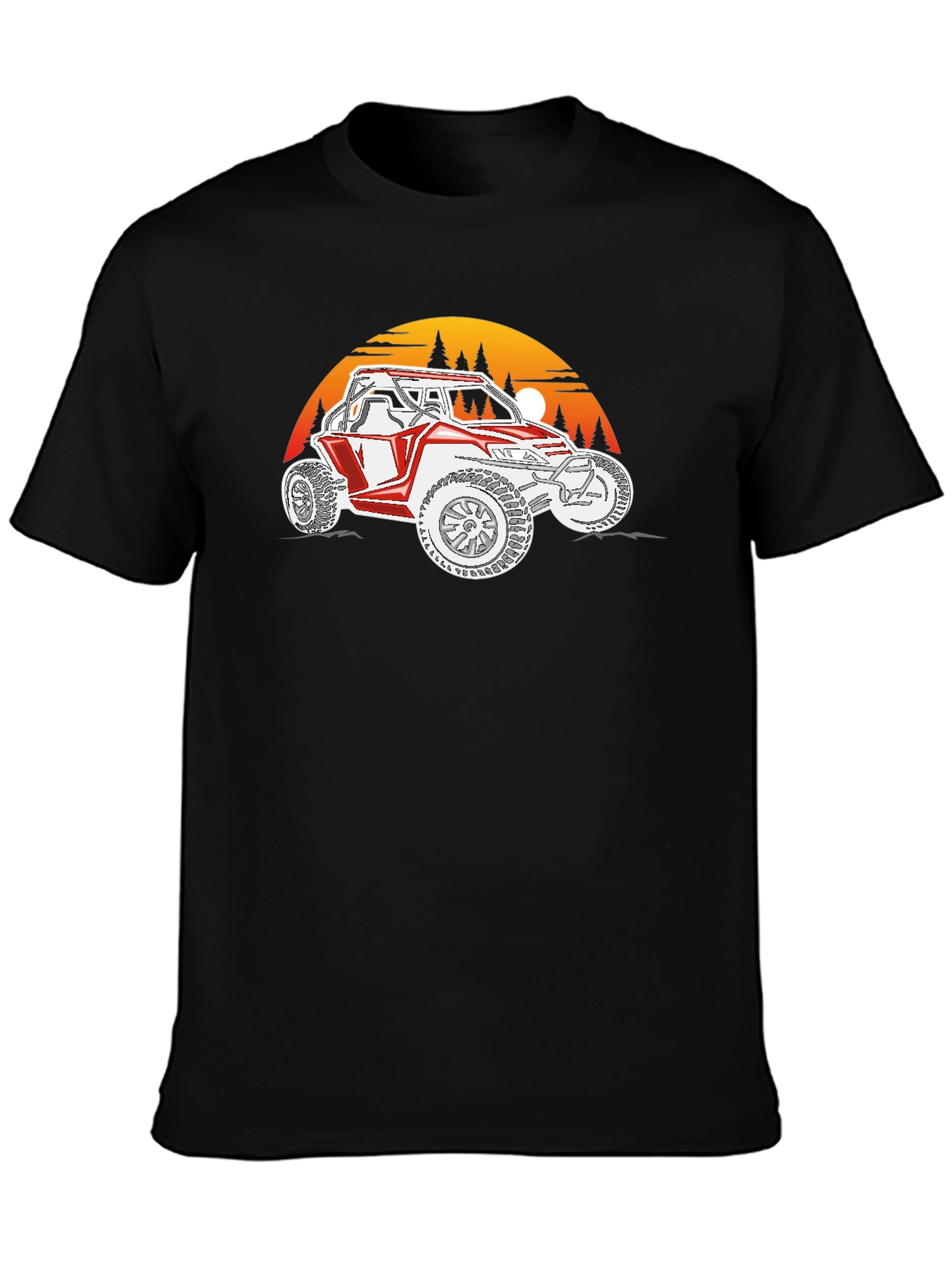 UTV Sunset Graphic Tee - Off-Road Adventure