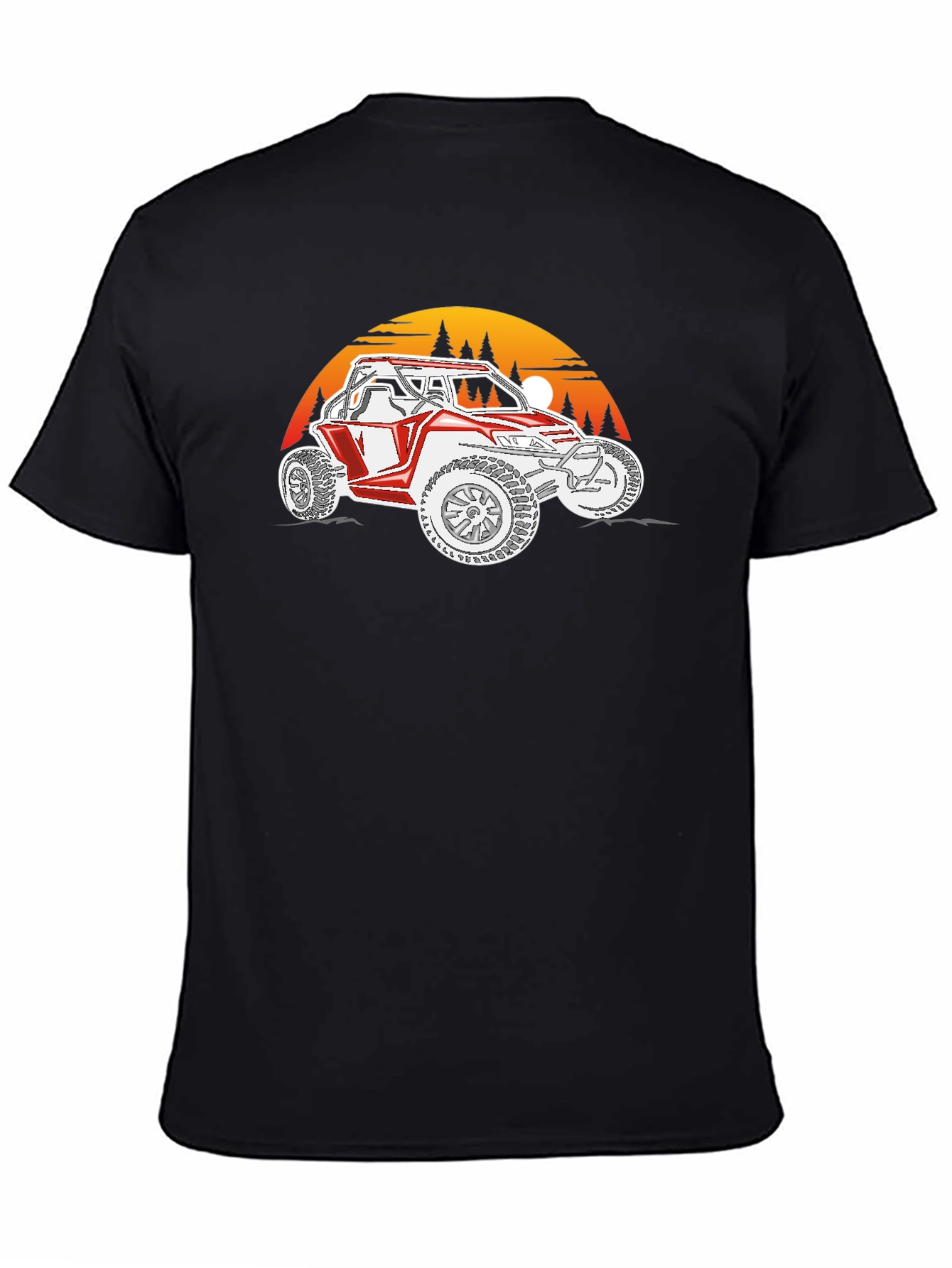 UTV Sunset Graphic Tee - Off-Road Adventure