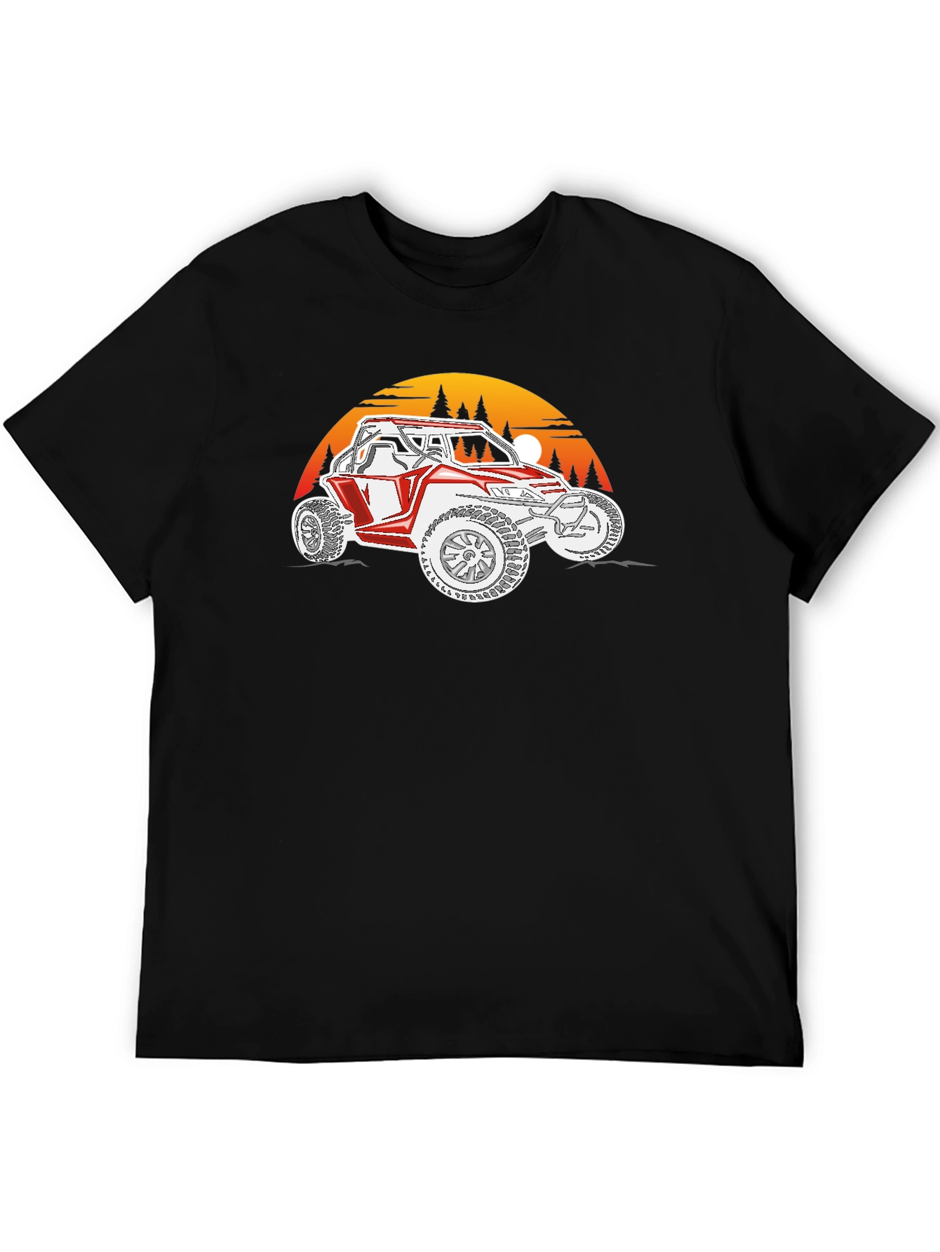 UTV Sunset Graphic Tee - Off-Road Adventure