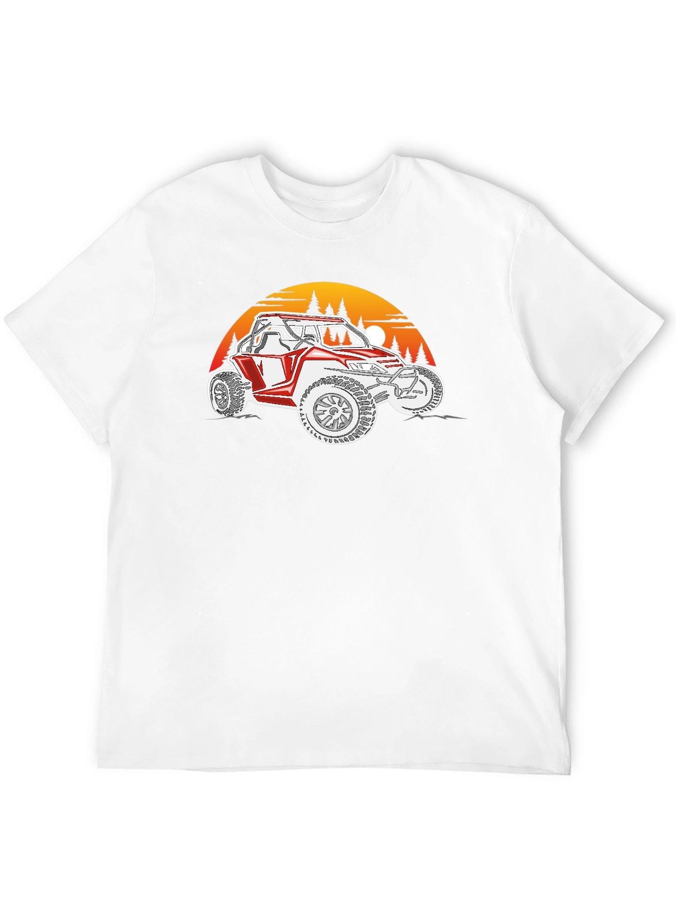 UTV Sunset Graphic Tee - Off-Road Adventure