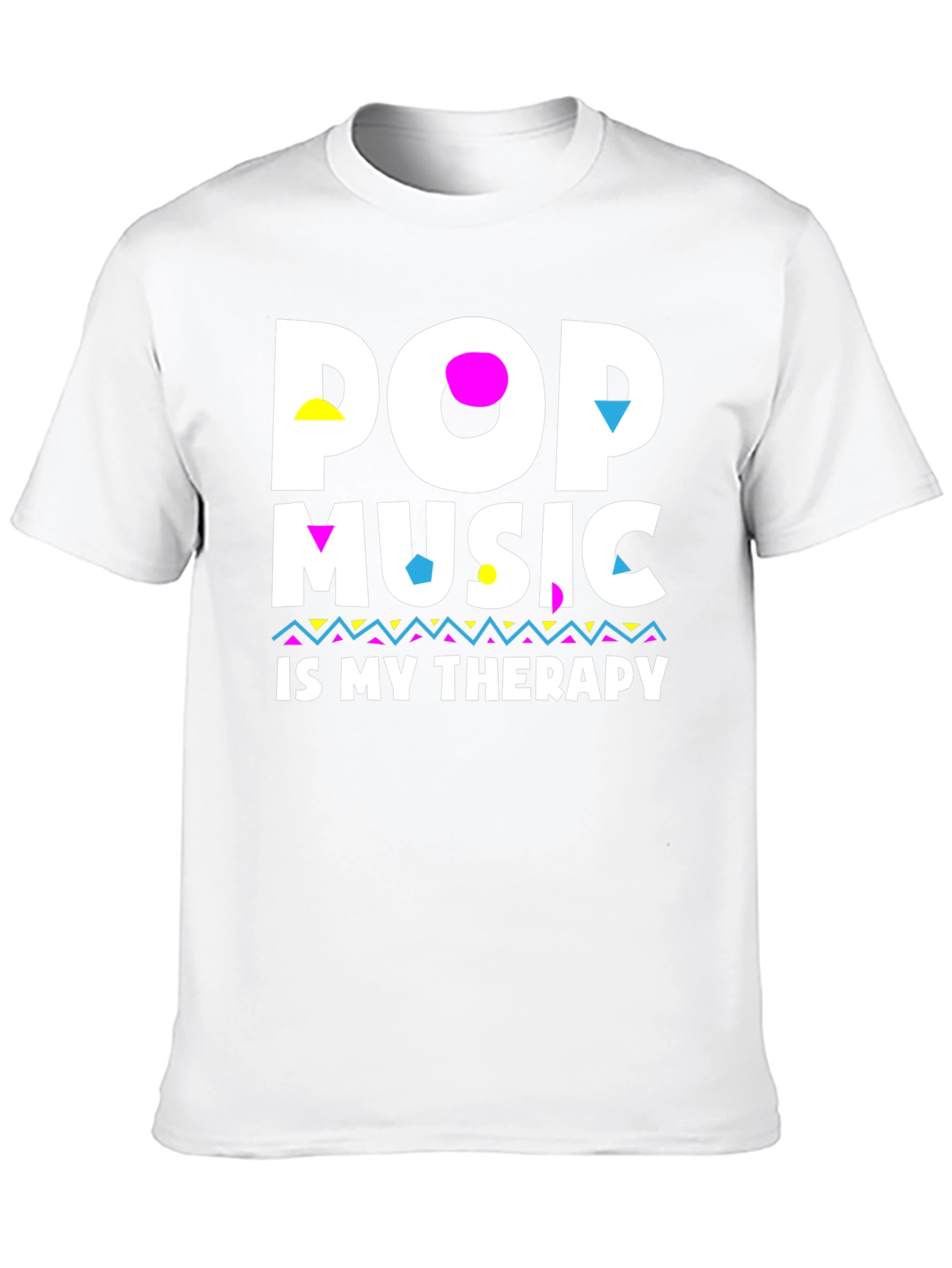 Pop Music Therapy Graphic T-Shirt