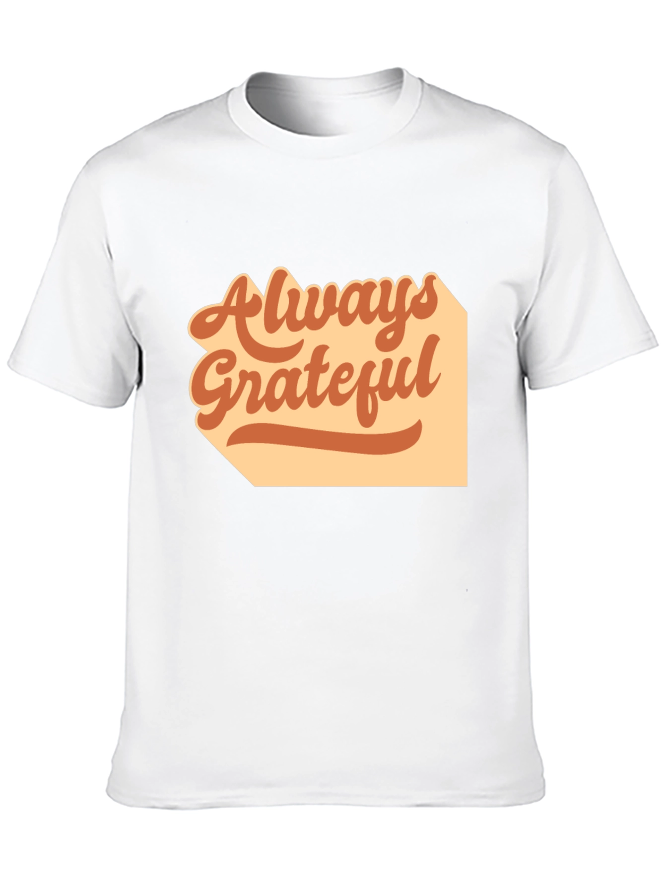 Always Grateful Graphic Tee - Black