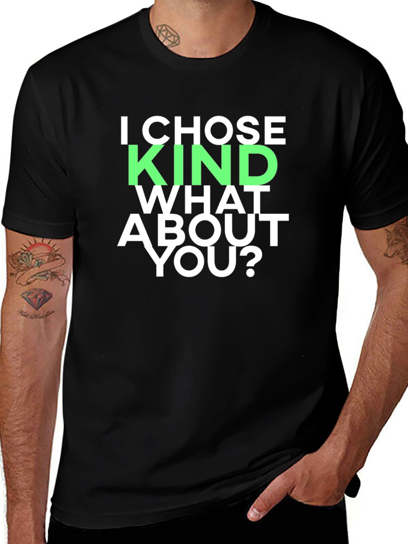I Chose Kind T-Shirt - Bold Graphic Tee