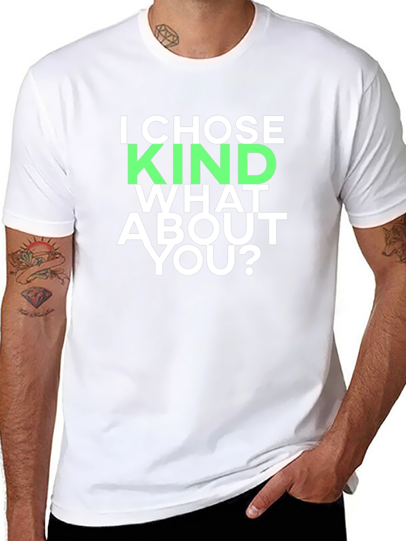 I Chose Kind T-Shirt - Bold Graphic Tee