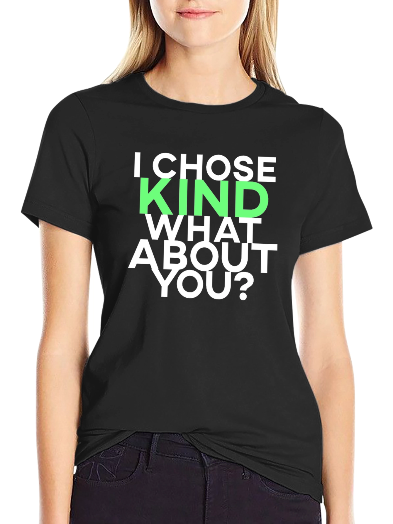 I Chose Kind T-Shirt - Bold Graphic Tee