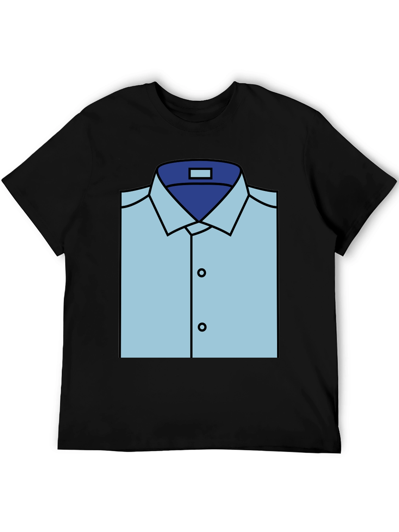 Novelty Dress Shirt Graphic Tee