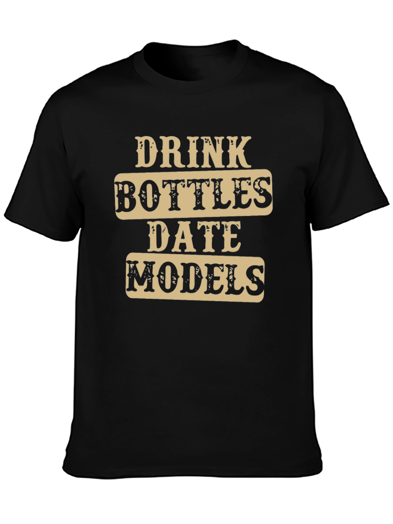 Drink Bottles Date Models T-Shirt