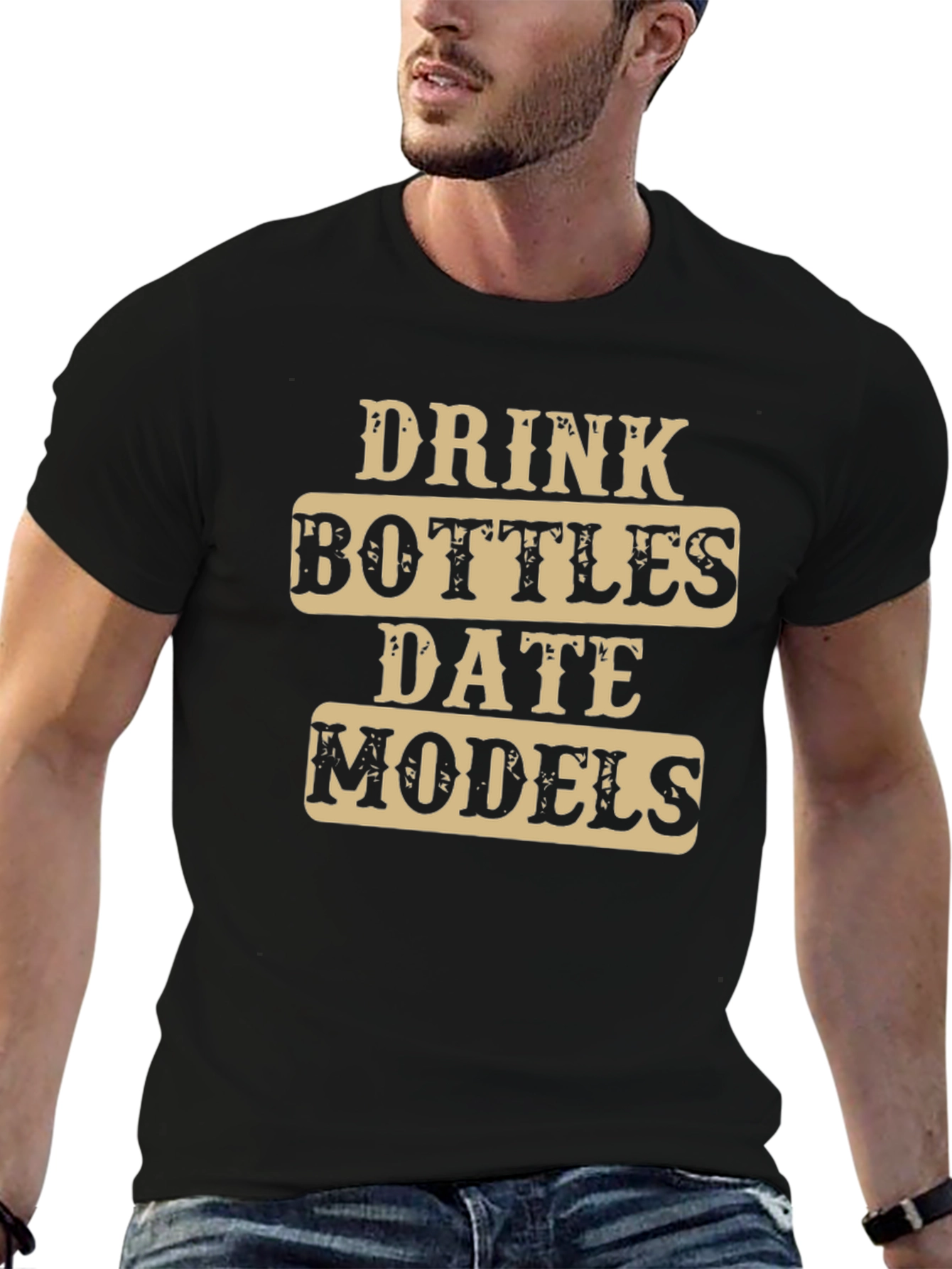 Drink Bottles Date Models T-Shirt