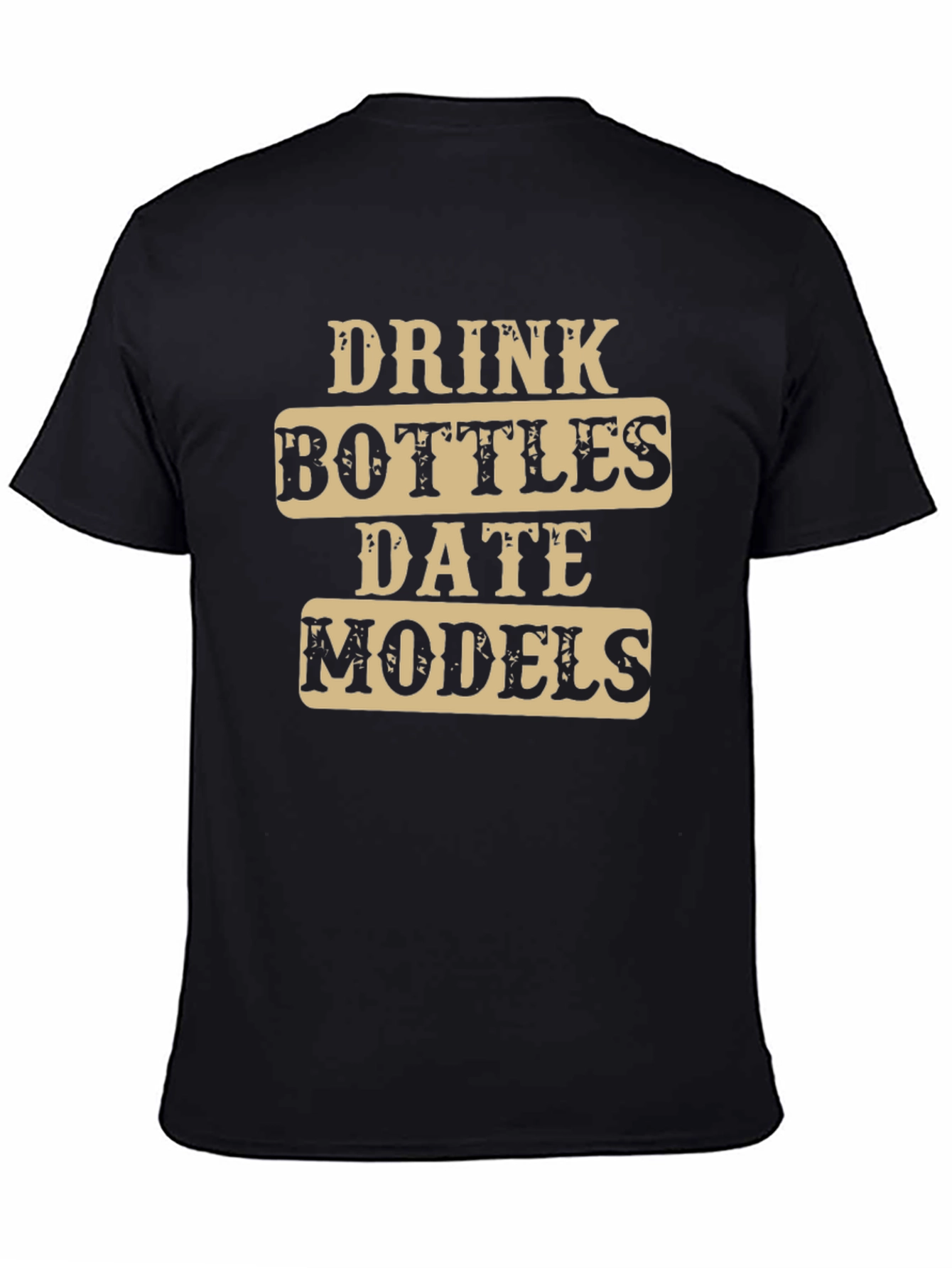 Drink Bottles Date Models T-Shirt