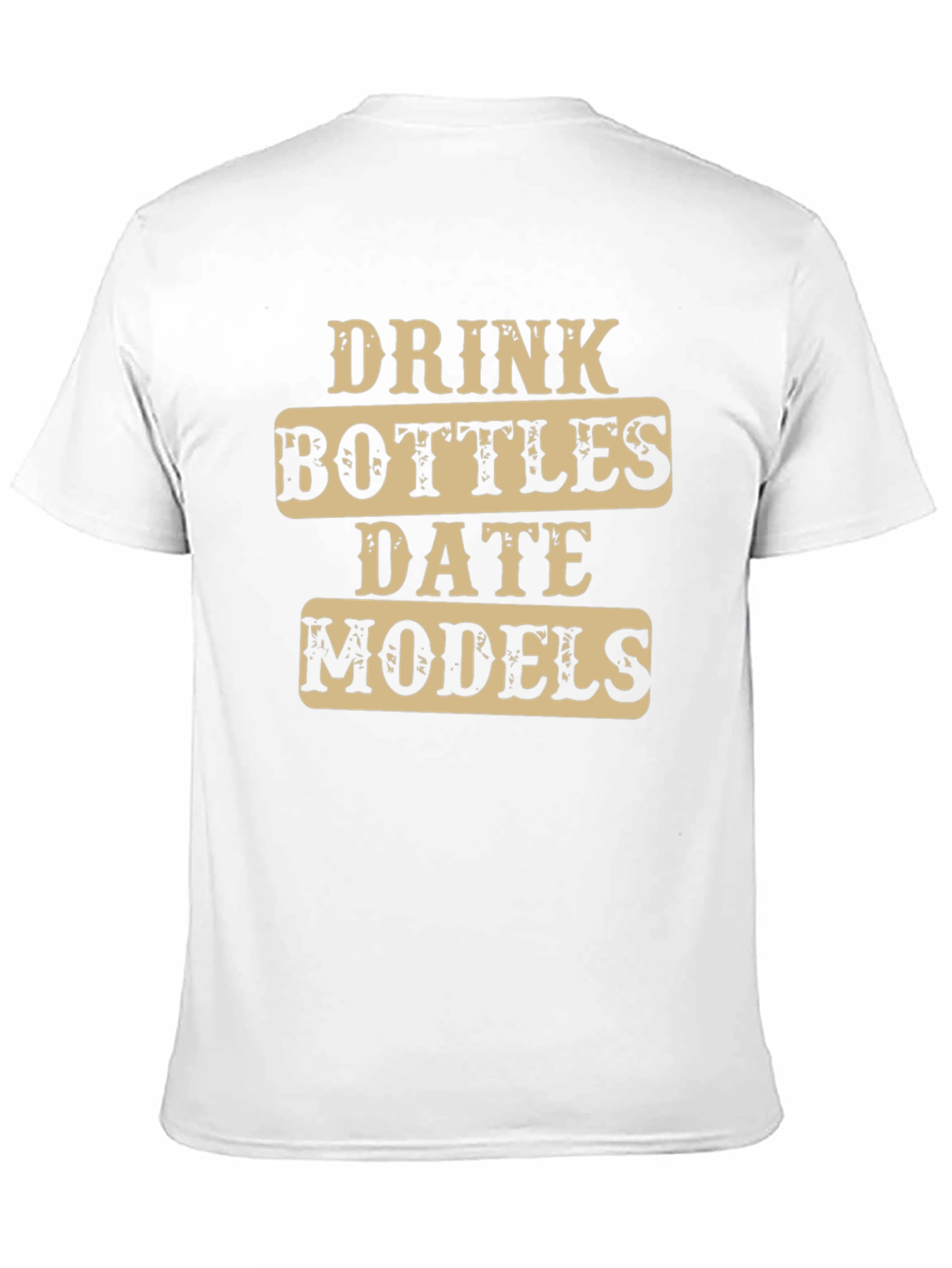 Drink Bottles Date Models T-Shirt