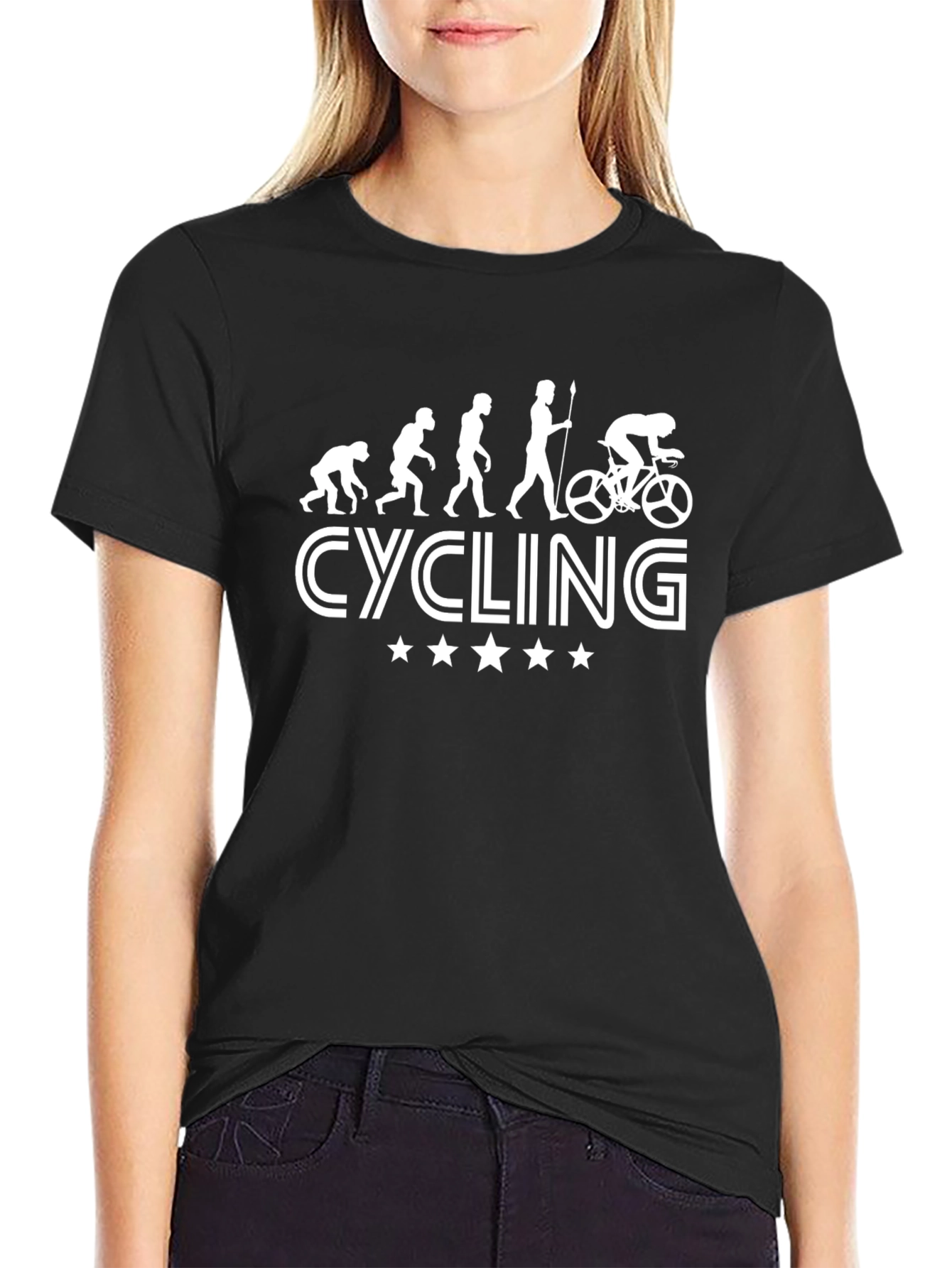 Cycling Evolution T-Shirt - Funny Bike Lover Tee