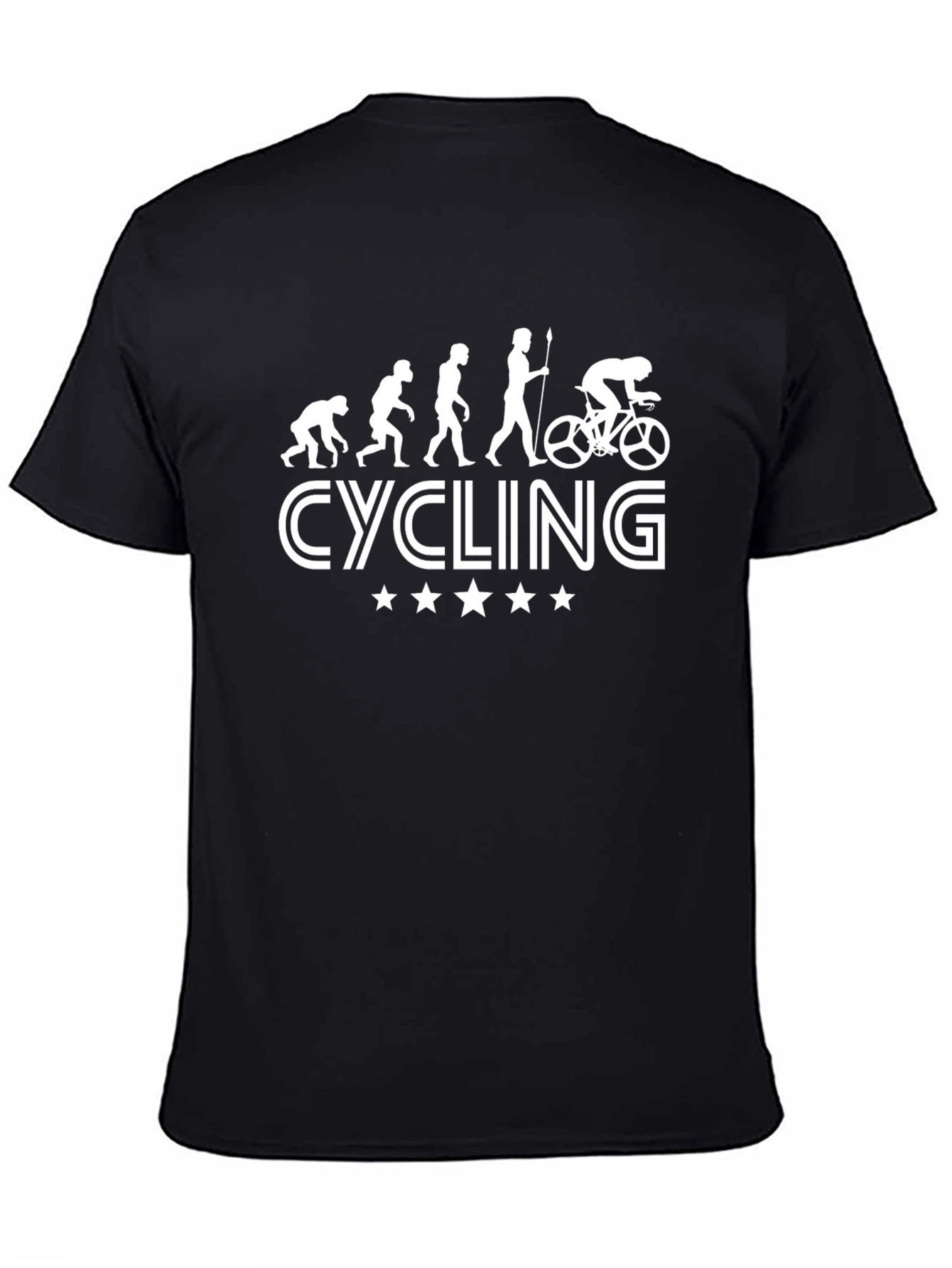 Cycling Evolution T-Shirt - Funny Bike Lover Tee