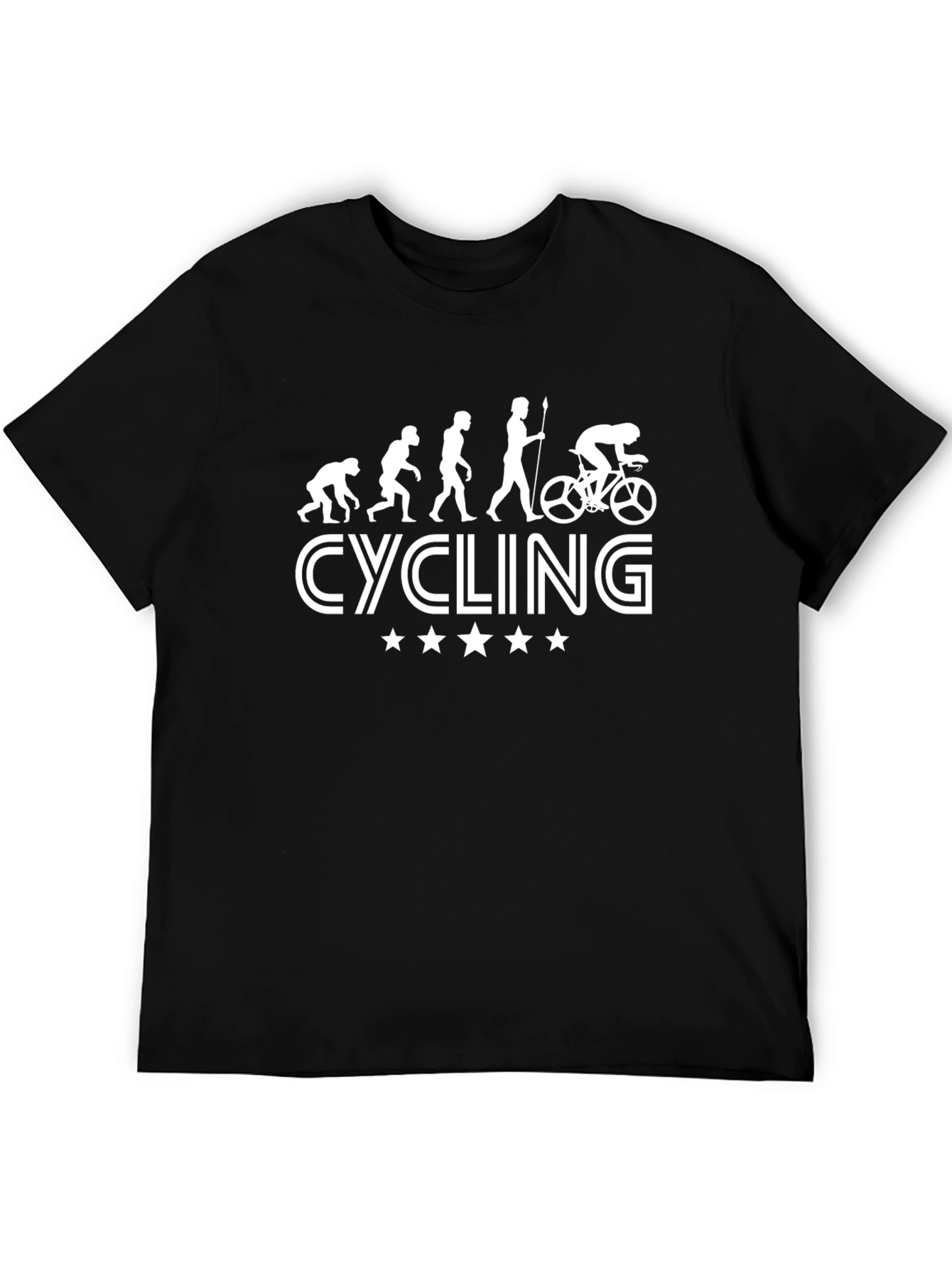 Cycling Evolution T-Shirt - Funny Bike Lover Tee