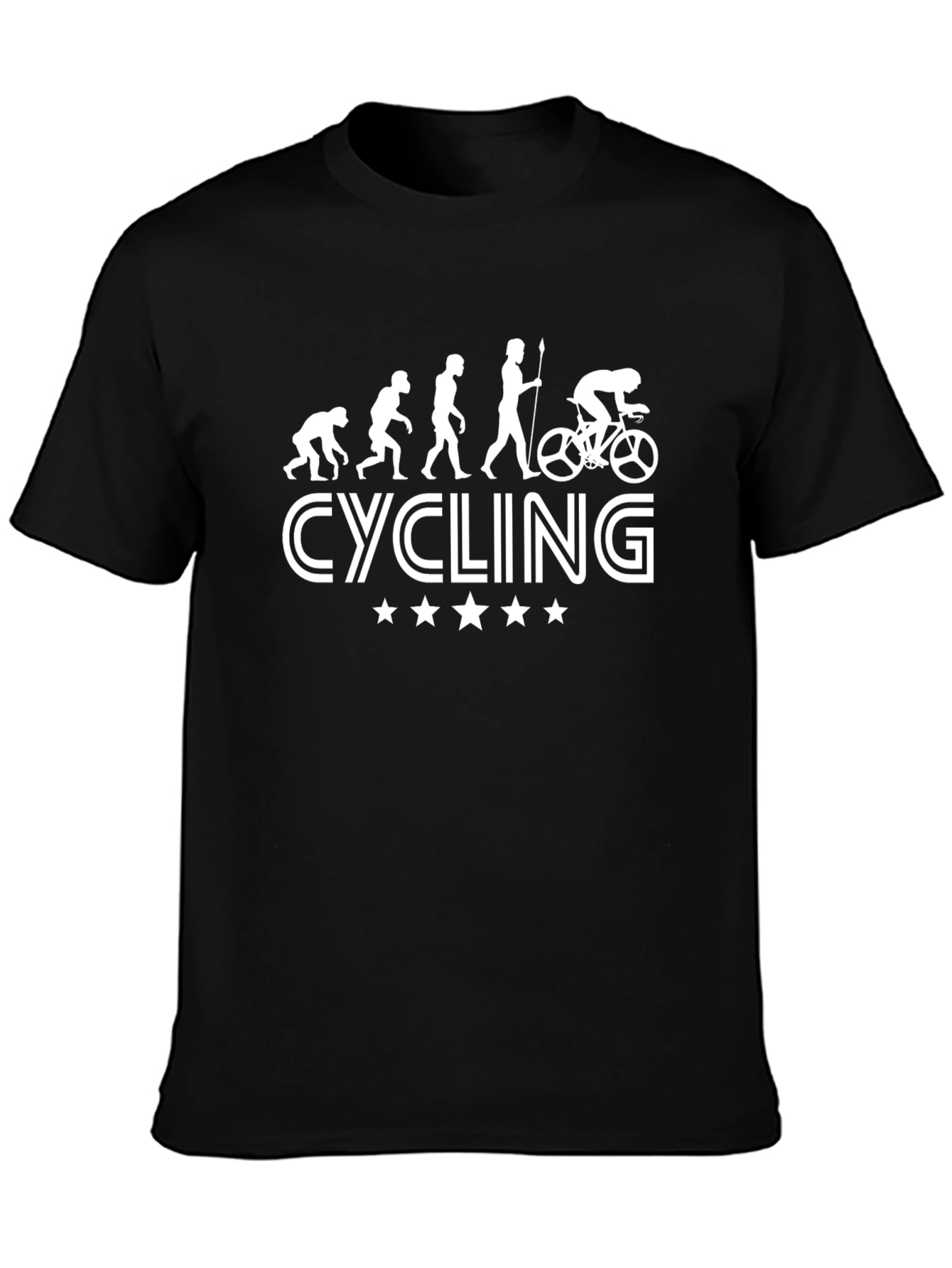 Cycling Evolution T-Shirt - Funny Bike Lover Tee