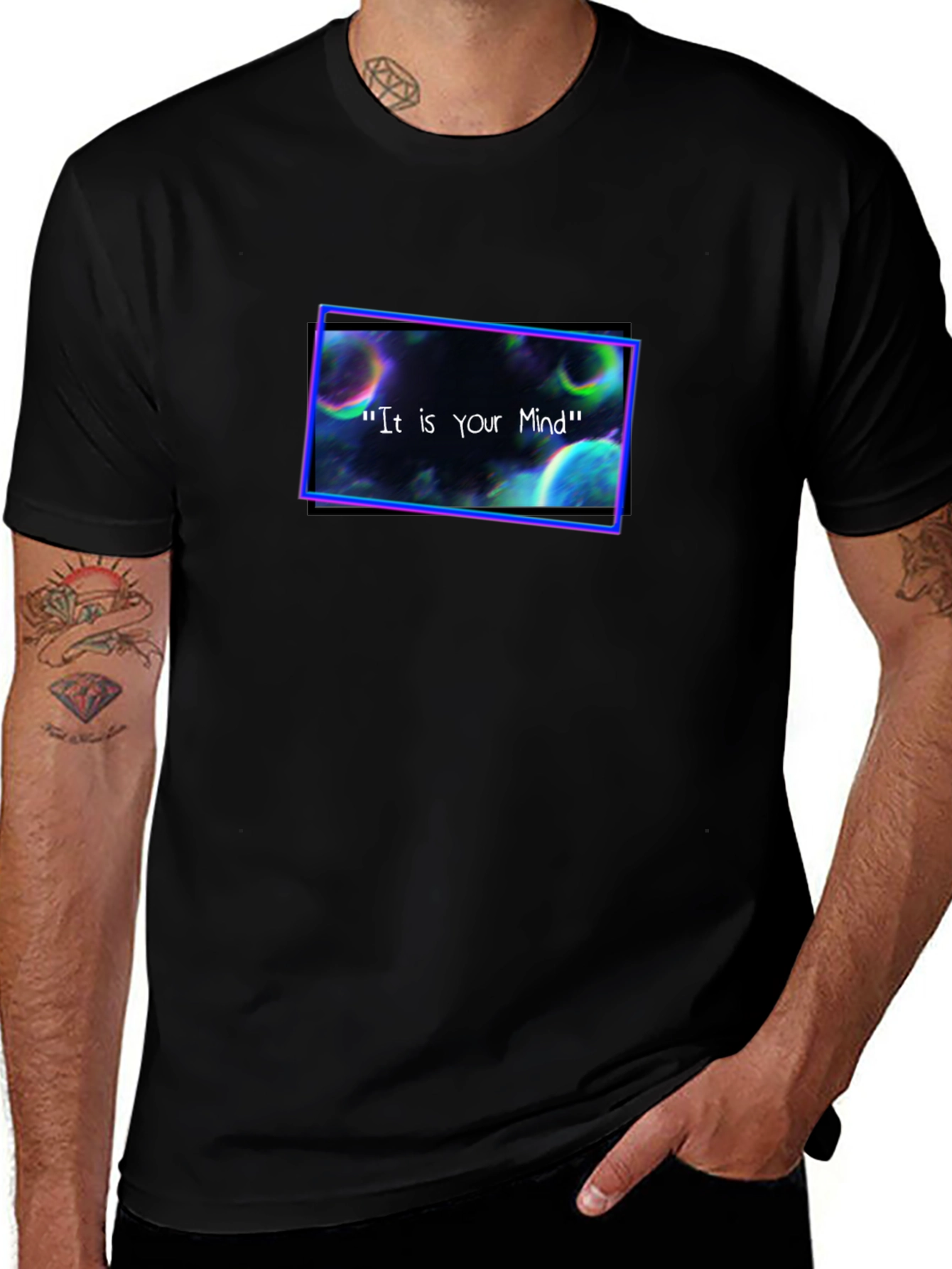 Mind Universe Graphic T-Shirt - Relaxed Fit