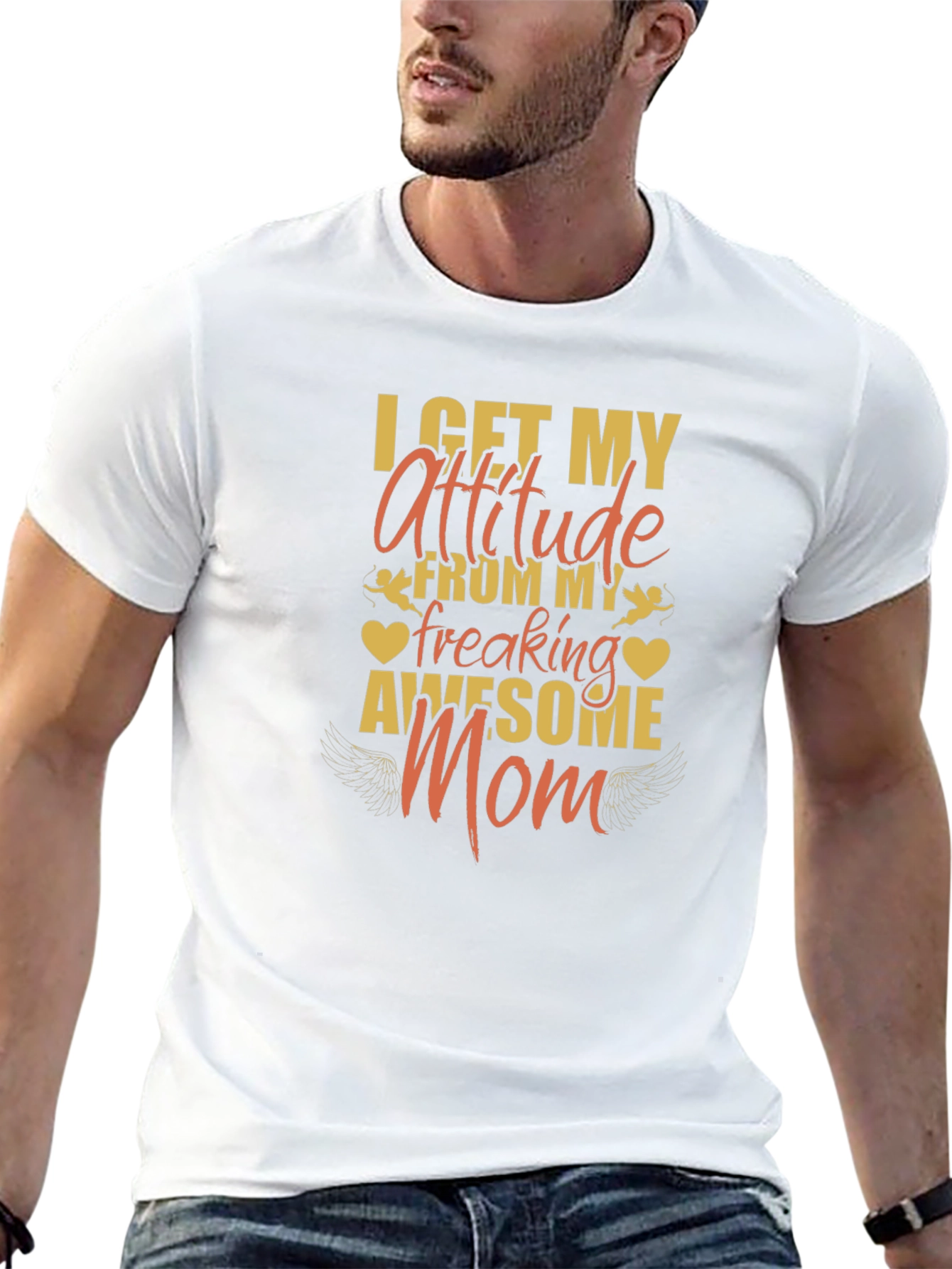 Attitude From My Awesome Mom T-Shirt