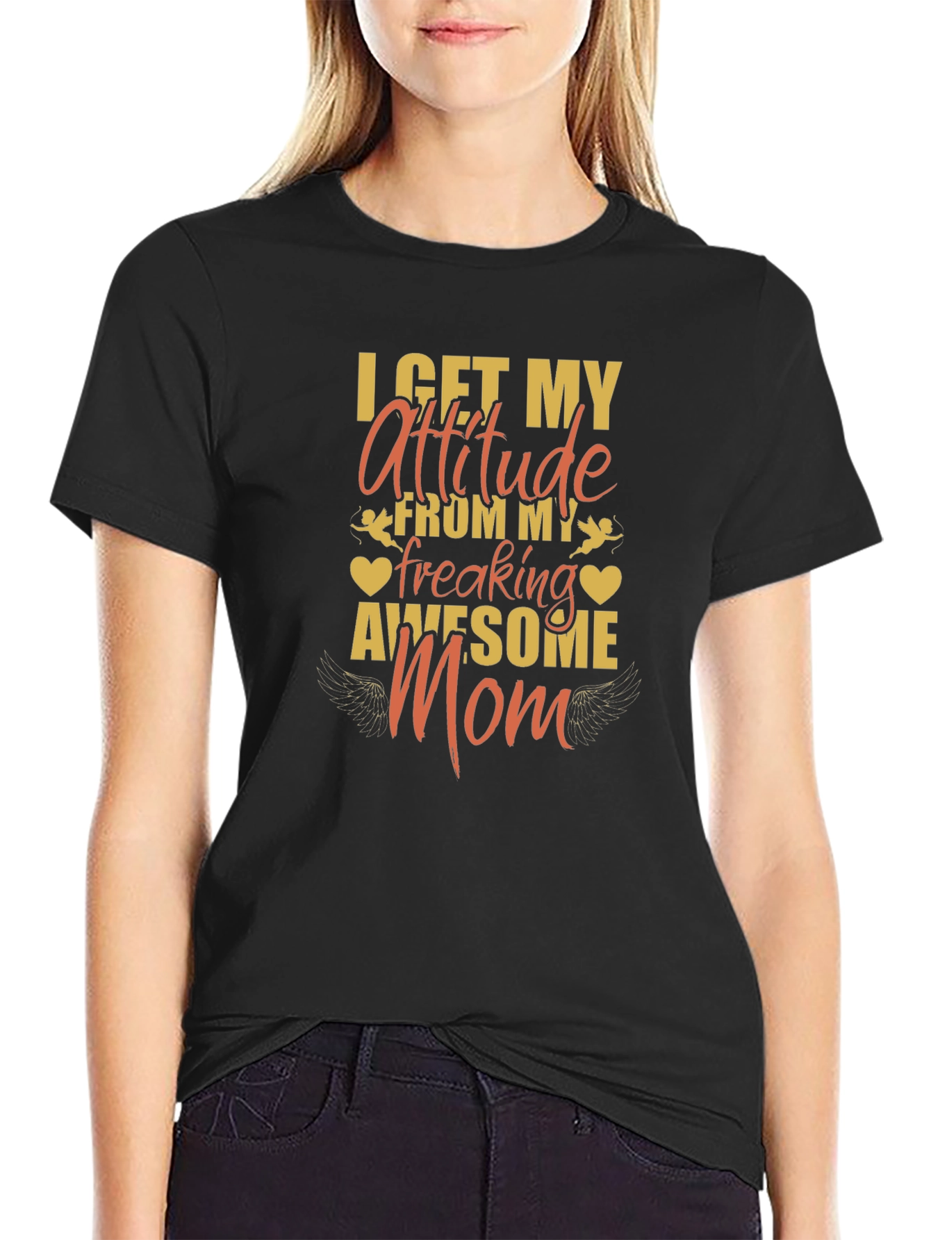Attitude From My Awesome Mom T-Shirt