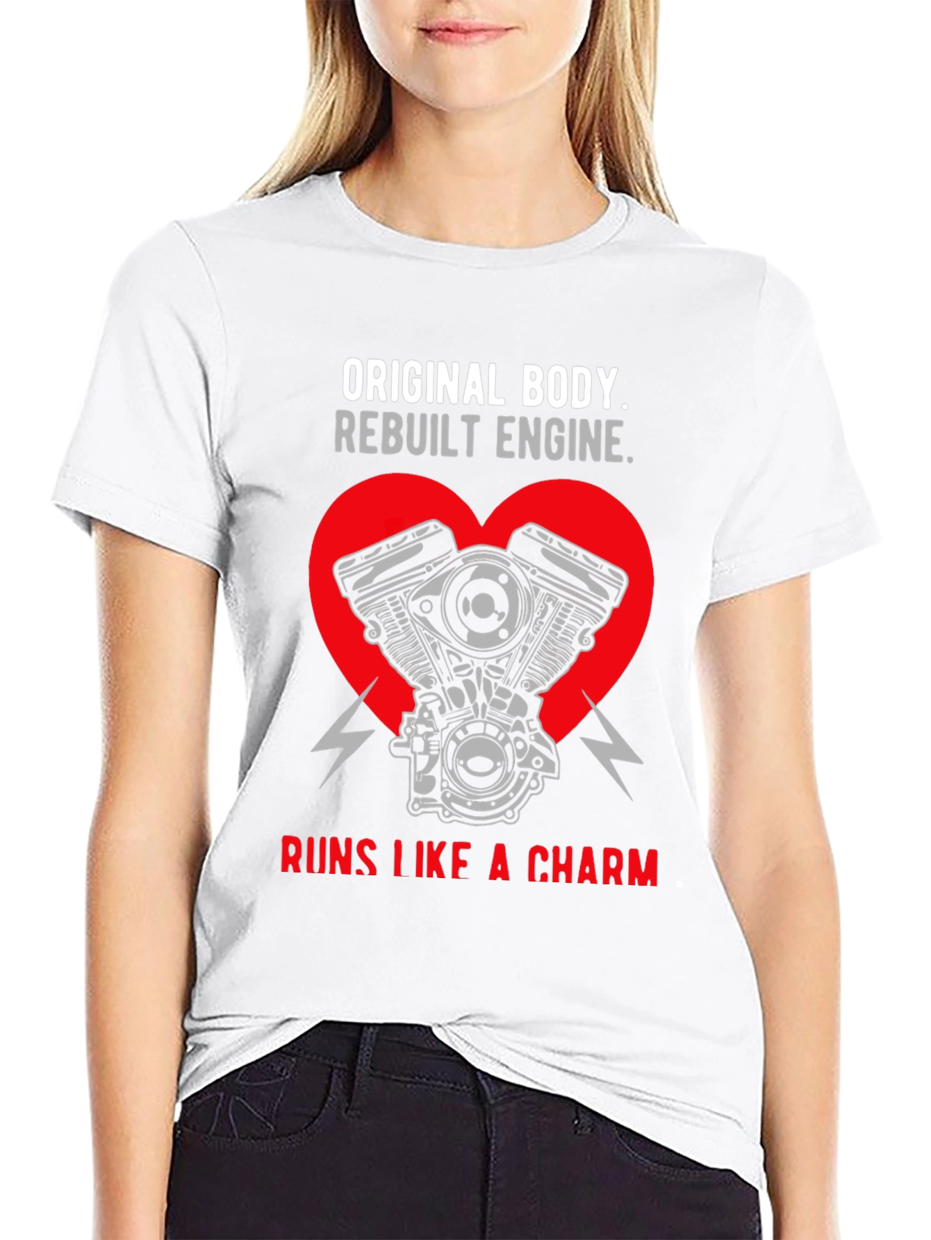 Original Body Rebuilt Engine T-Shirt