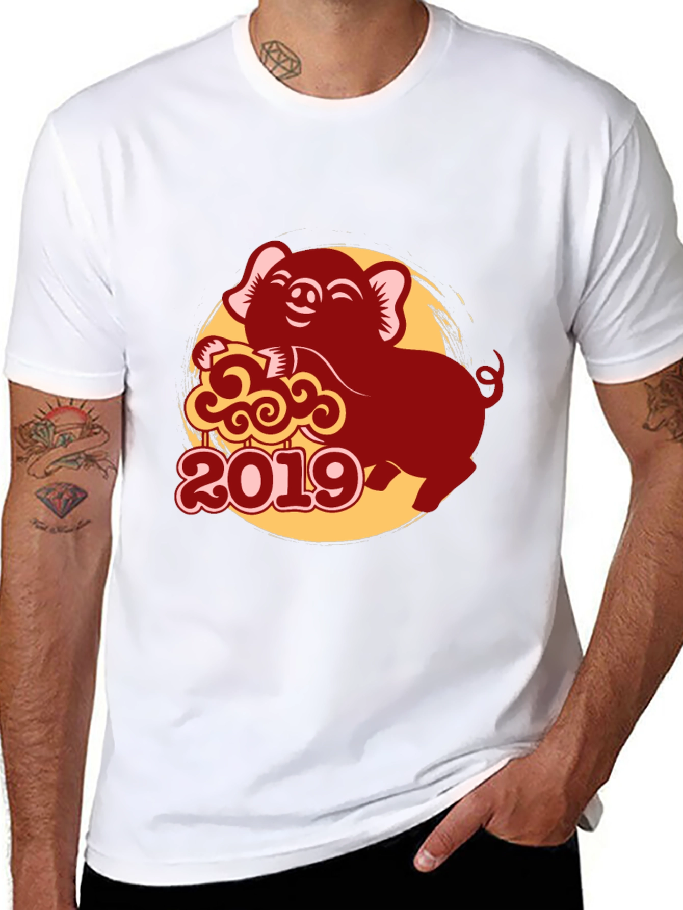 Year of the Pig 2019 Graphic T-Shirt