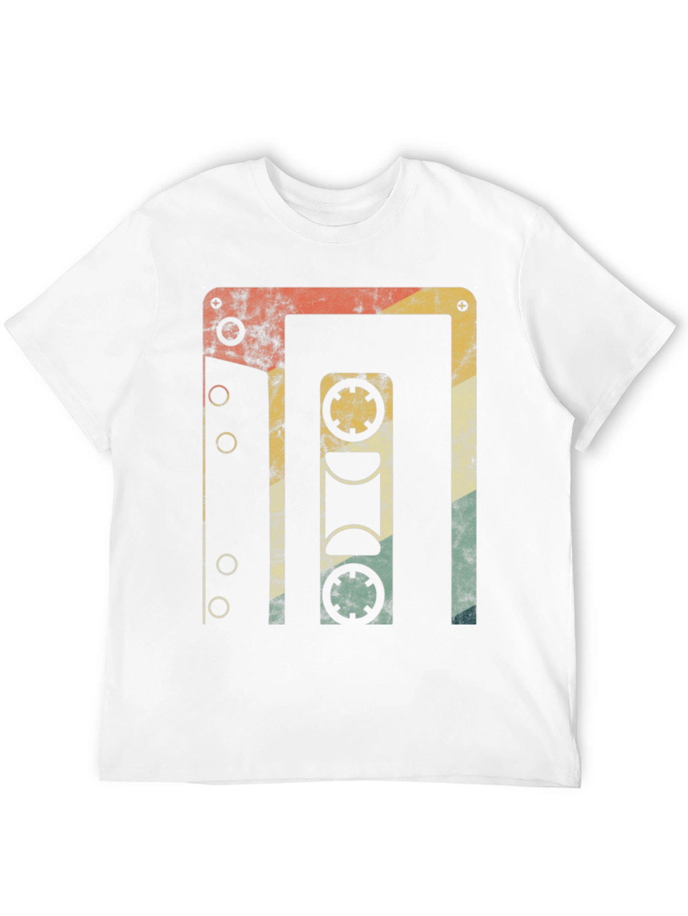 Retro Cassette Tape Graphic T-Shirt