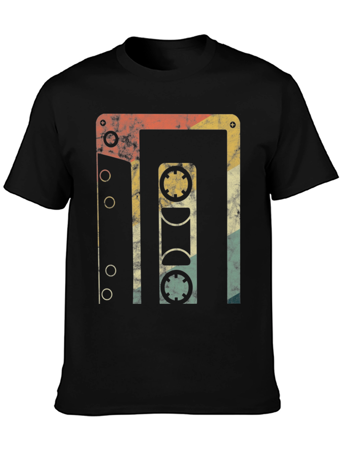 Retro Cassette Tape Graphic T-Shirt