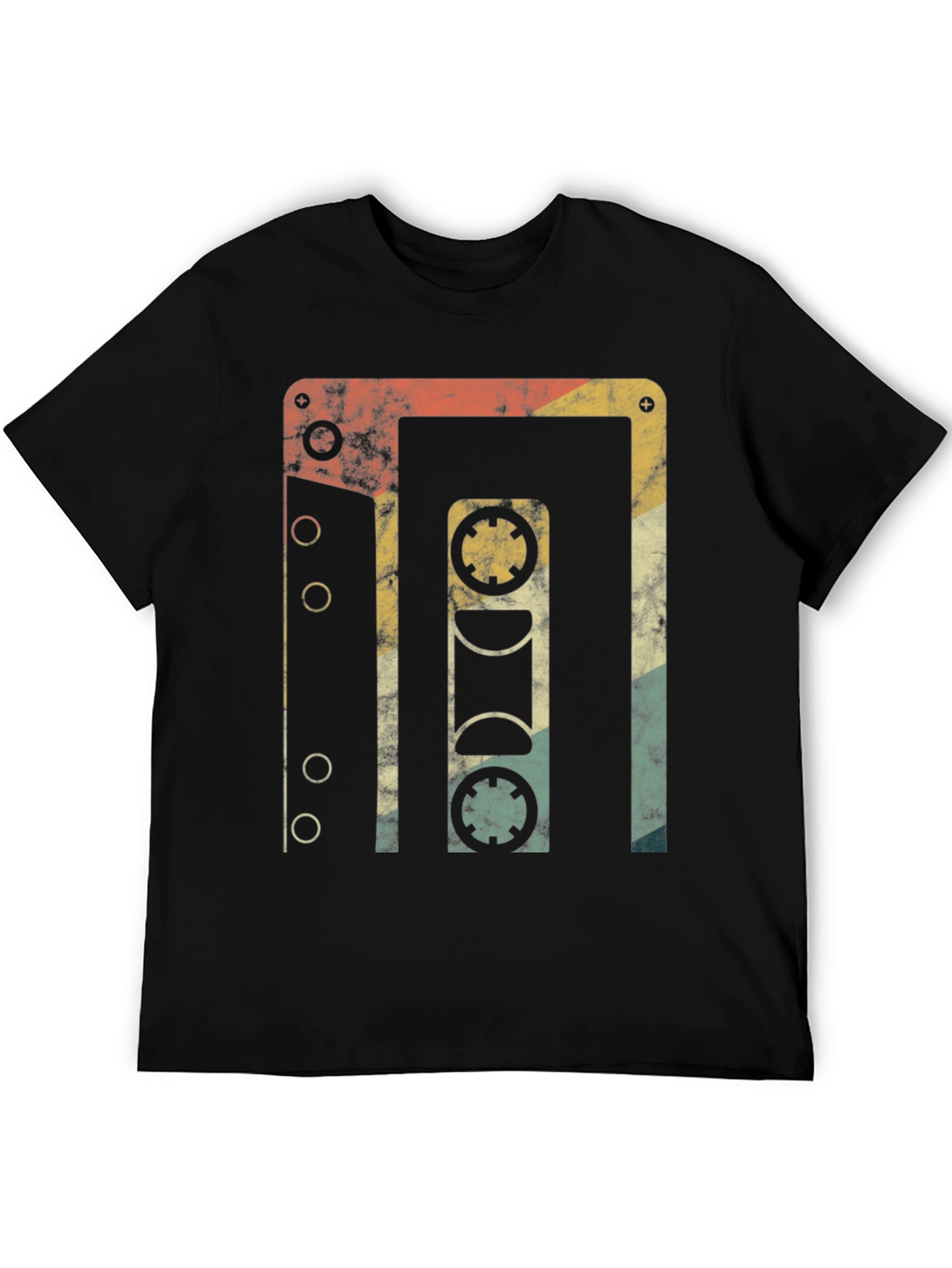 Retro Cassette Tape Graphic T-Shirt