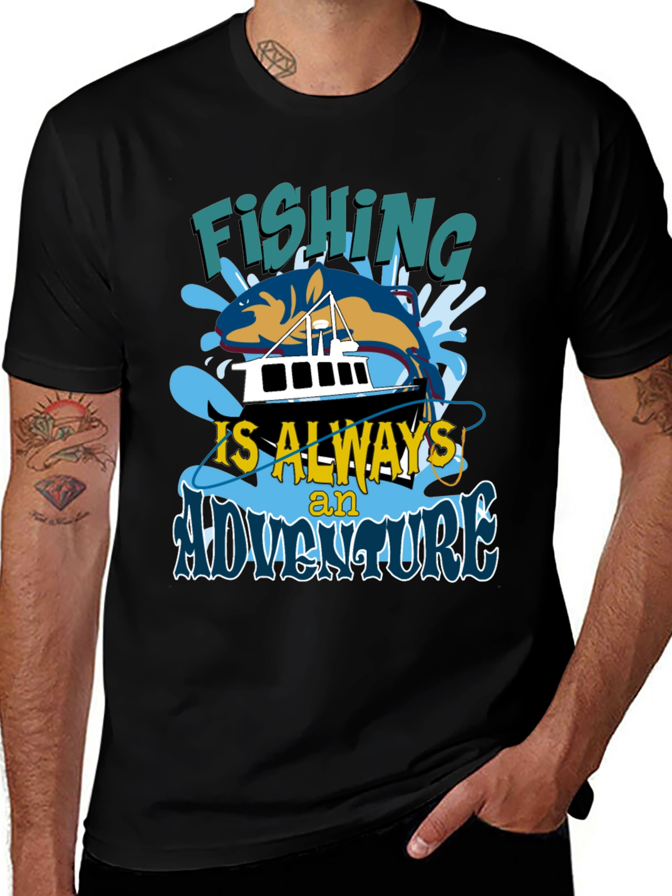 Fishing is Always an Adventure T-Shirt