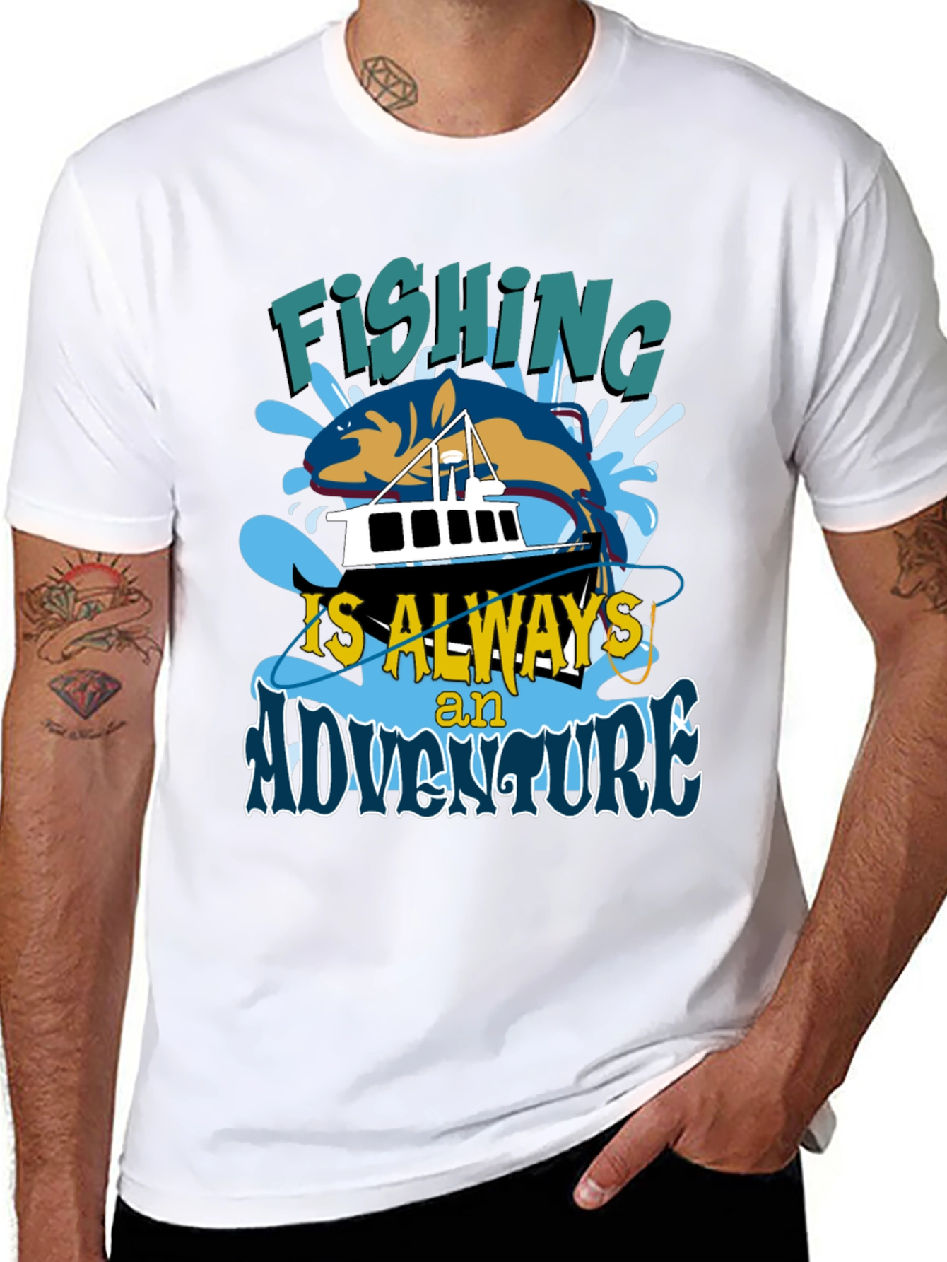 Fishing is Always an Adventure T-Shirt