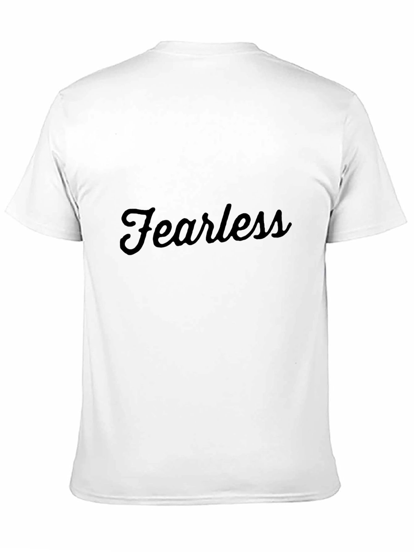 Fearless Black T-Shirt - Classic & Comfortable