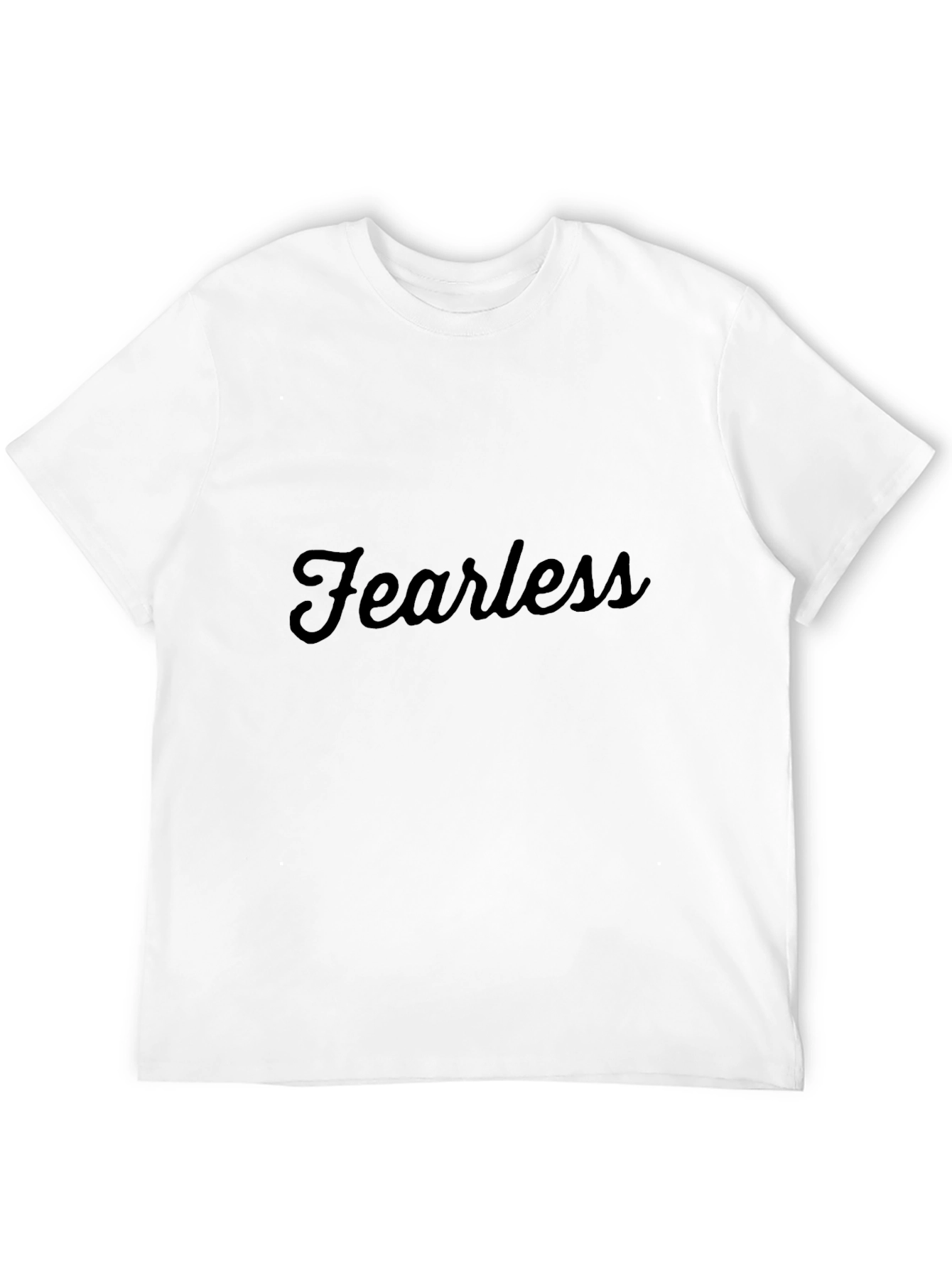 Fearless Black T-Shirt - Classic & Comfortable