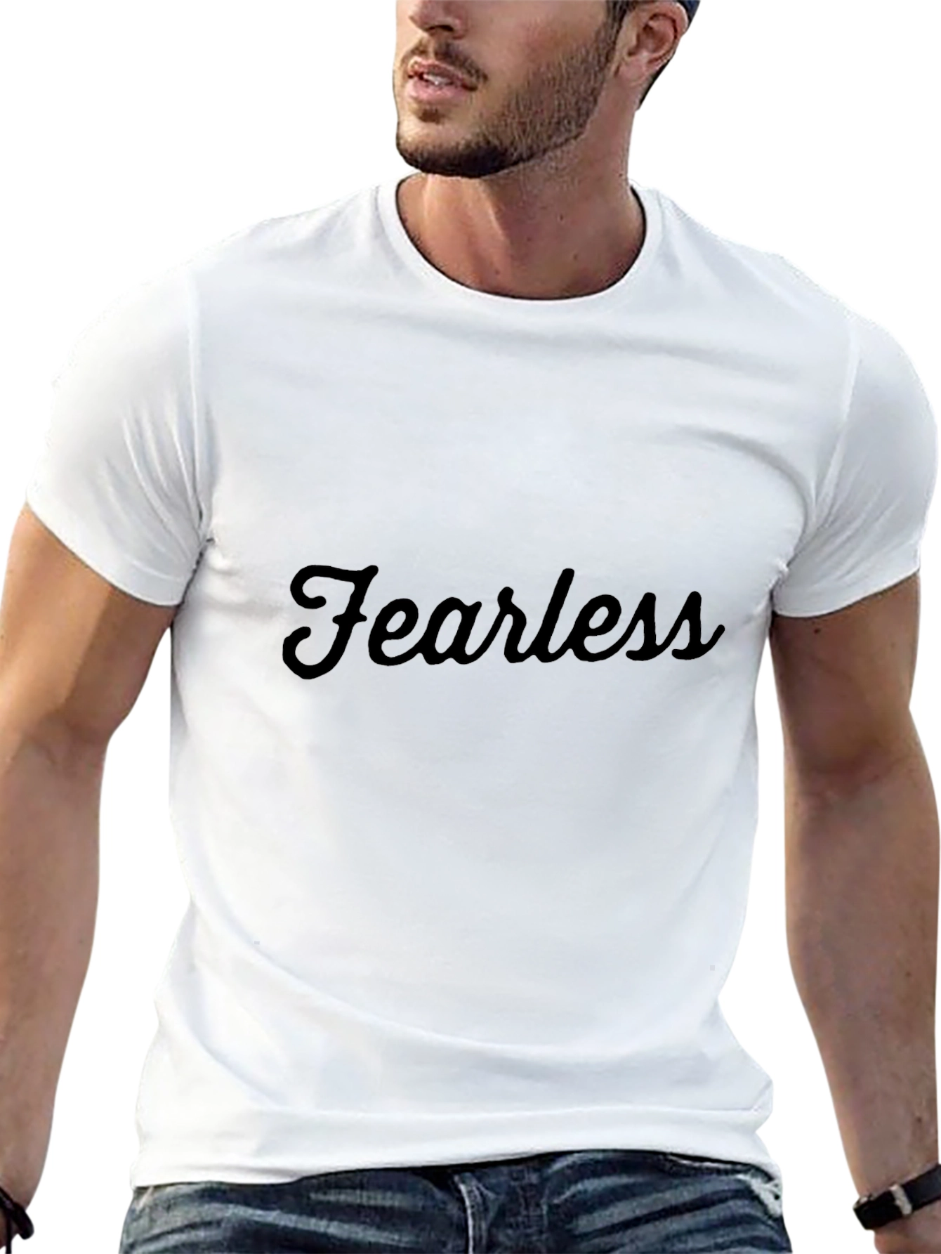 Fearless Black T-Shirt - Classic & Comfortable