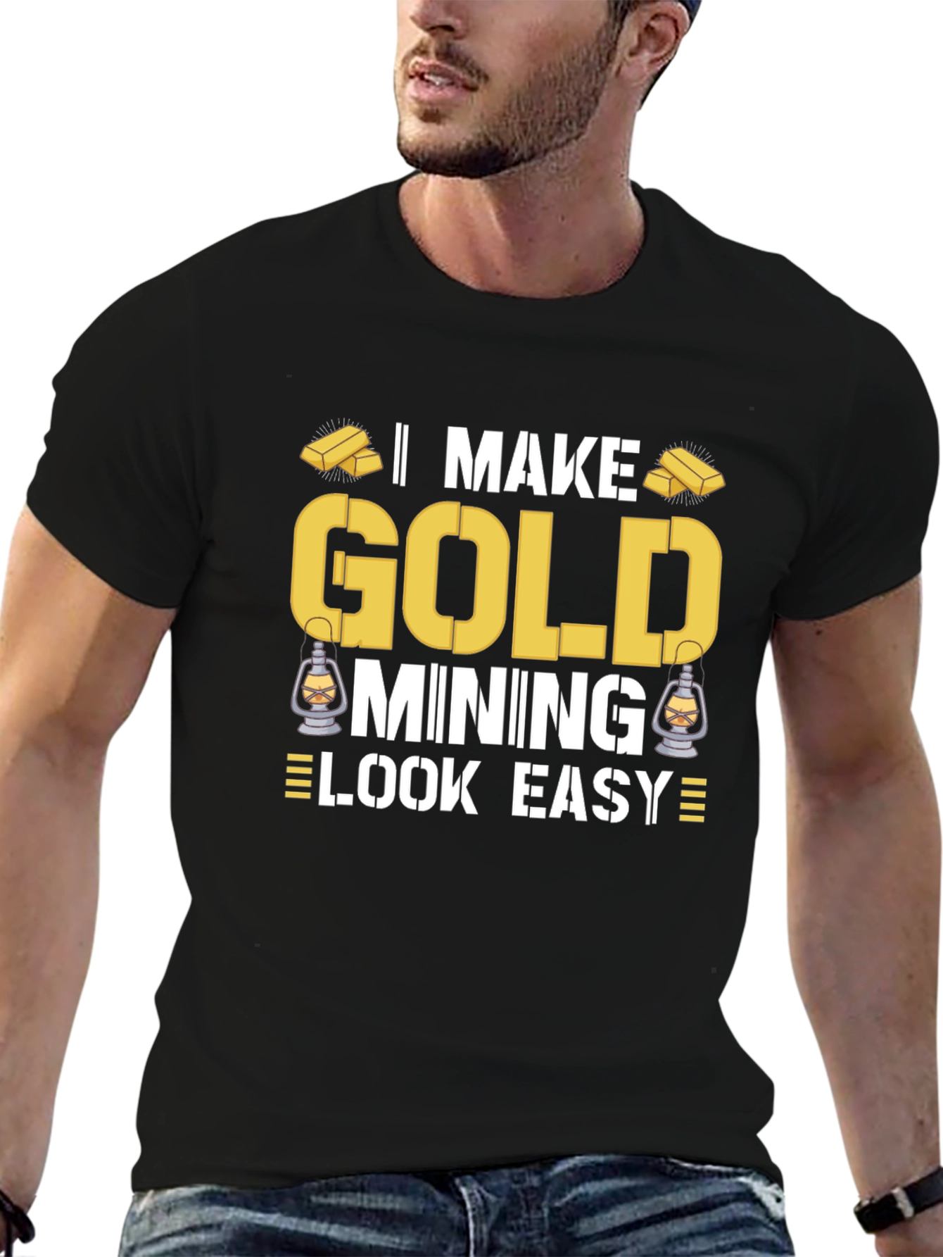 Gold Mining T-Shirt - Makes It Look Easy!
