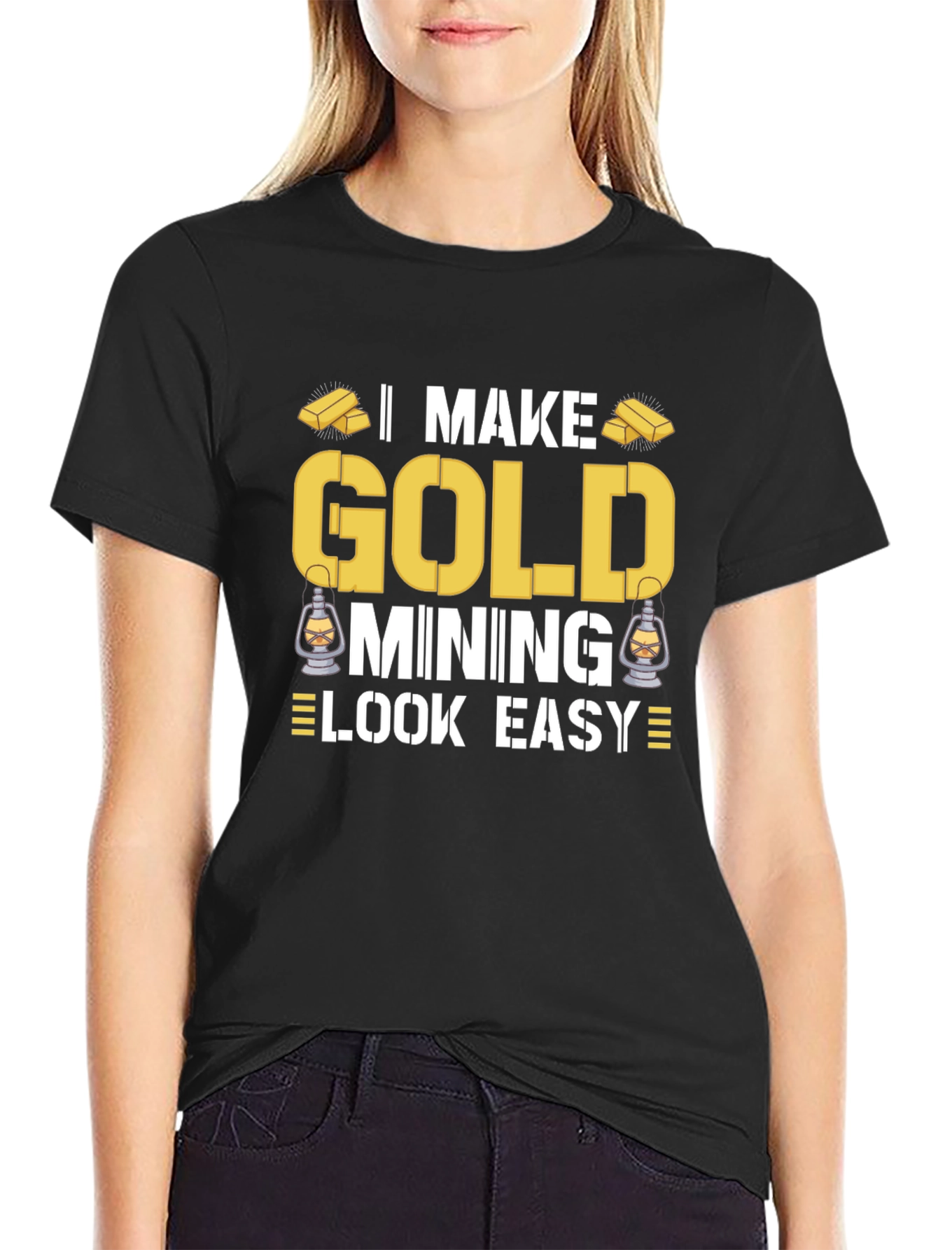 Gold Mining T-Shirt - Makes It Look Easy!