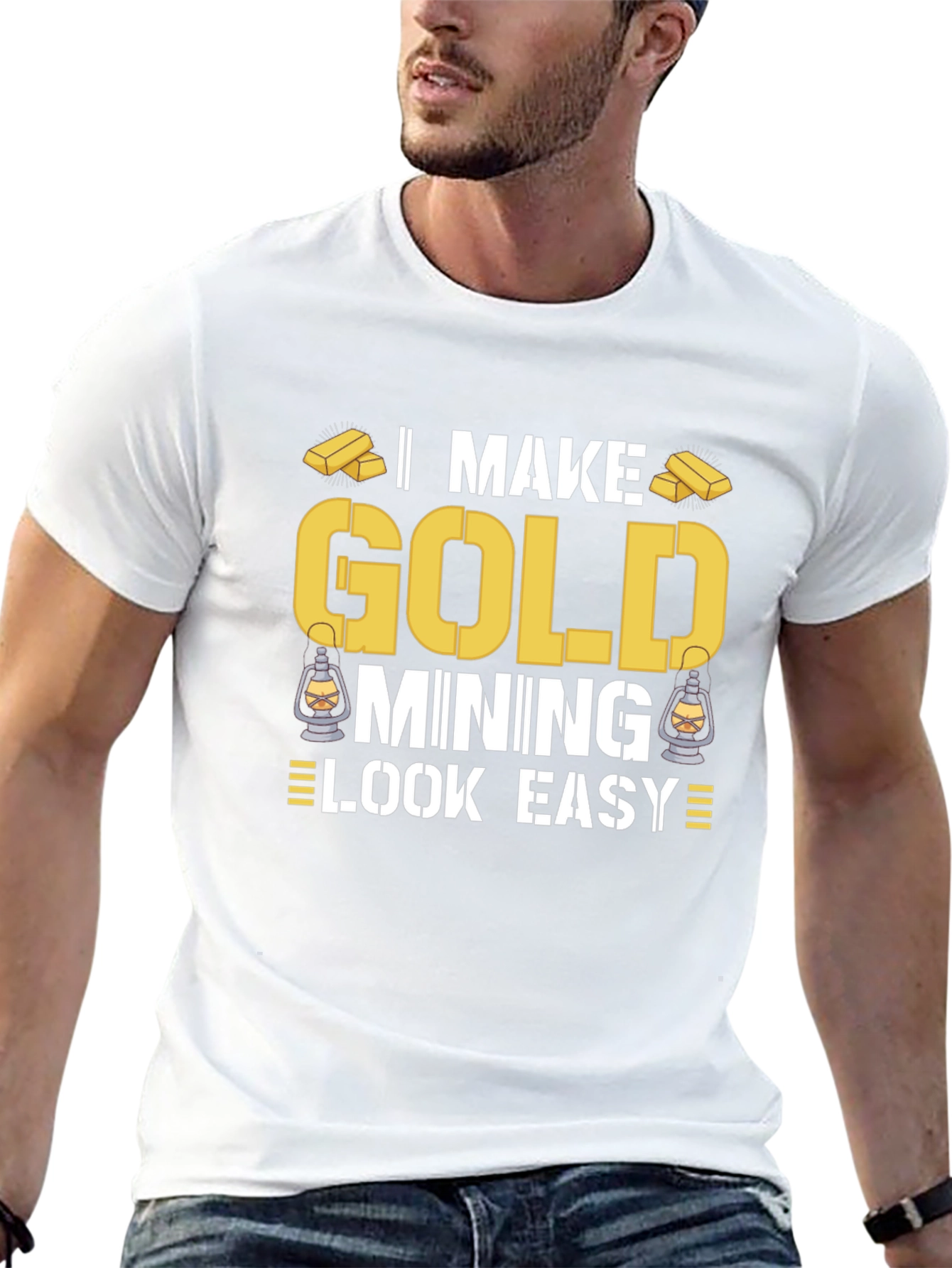 Gold Mining T-Shirt - Makes It Look Easy!