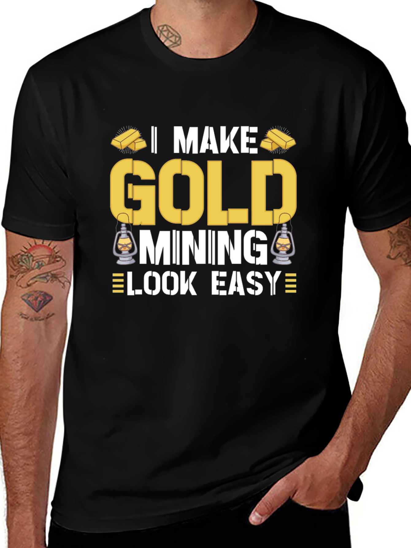 Gold Mining T-Shirt - Makes It Look Easy!