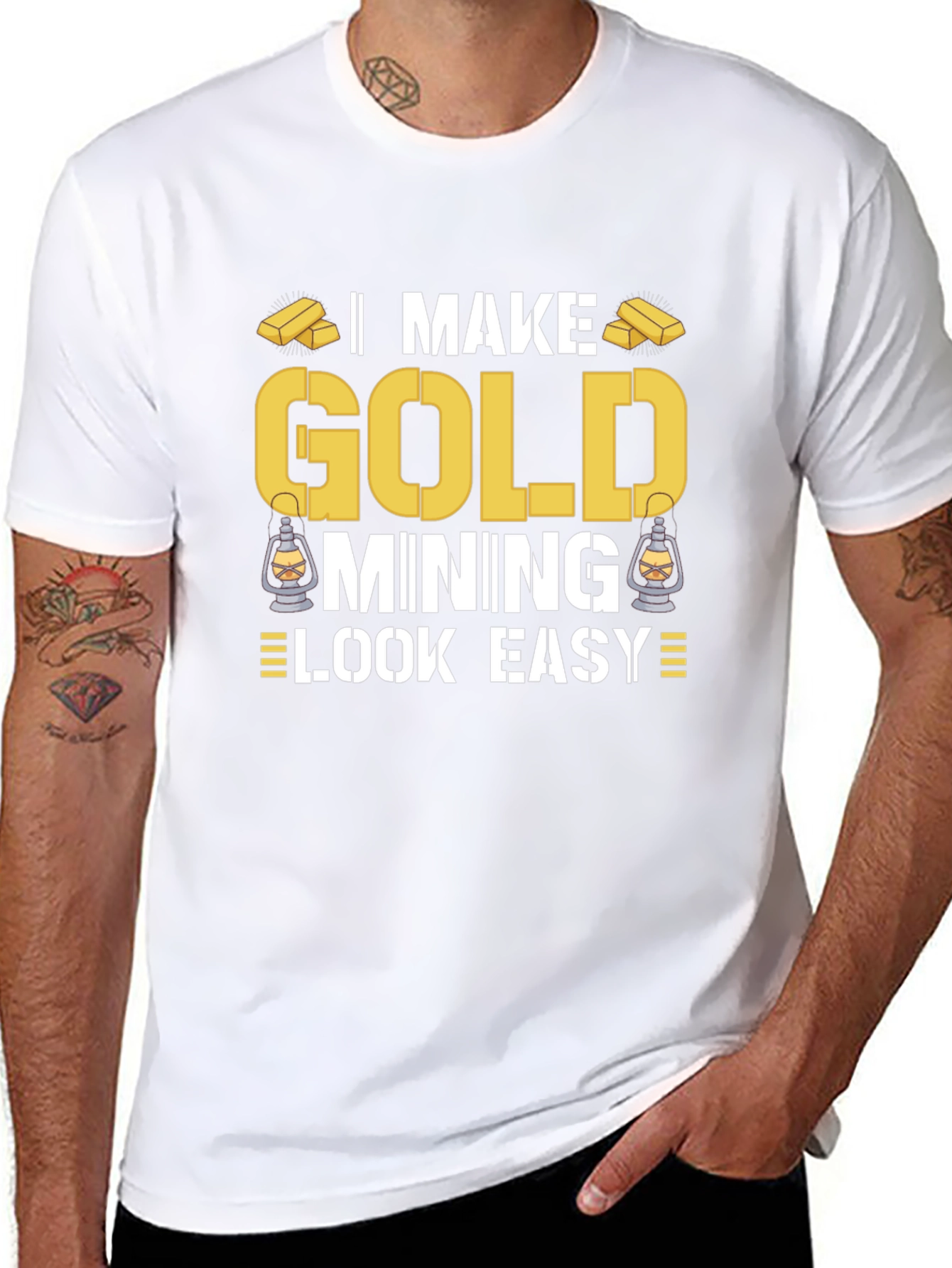 Gold Mining T-Shirt - Makes It Look Easy!