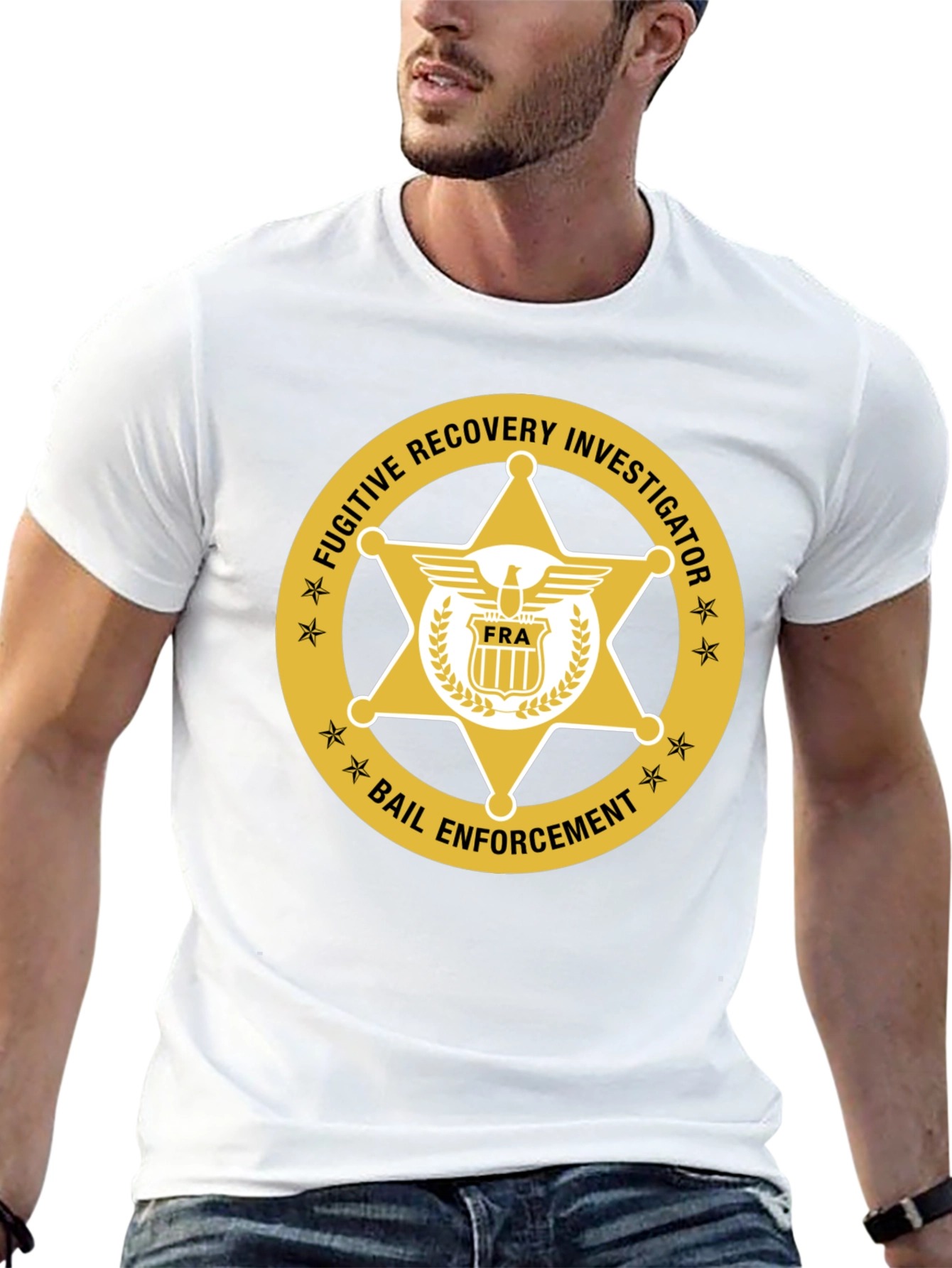 Fugitive Recovery Investigator Black T-Shirt