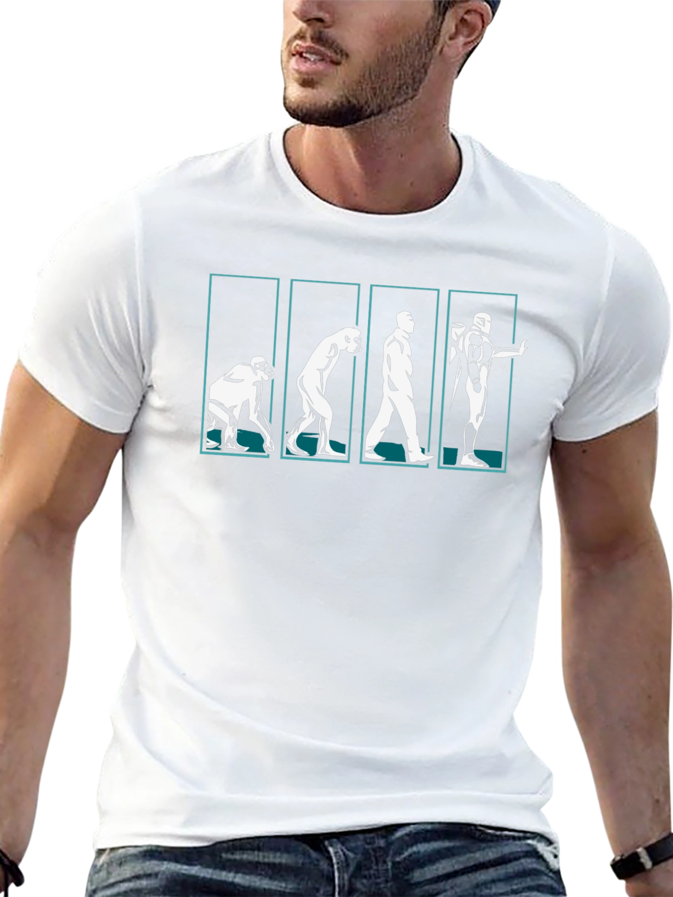 Evolution Iron Man T-Shirt - Black