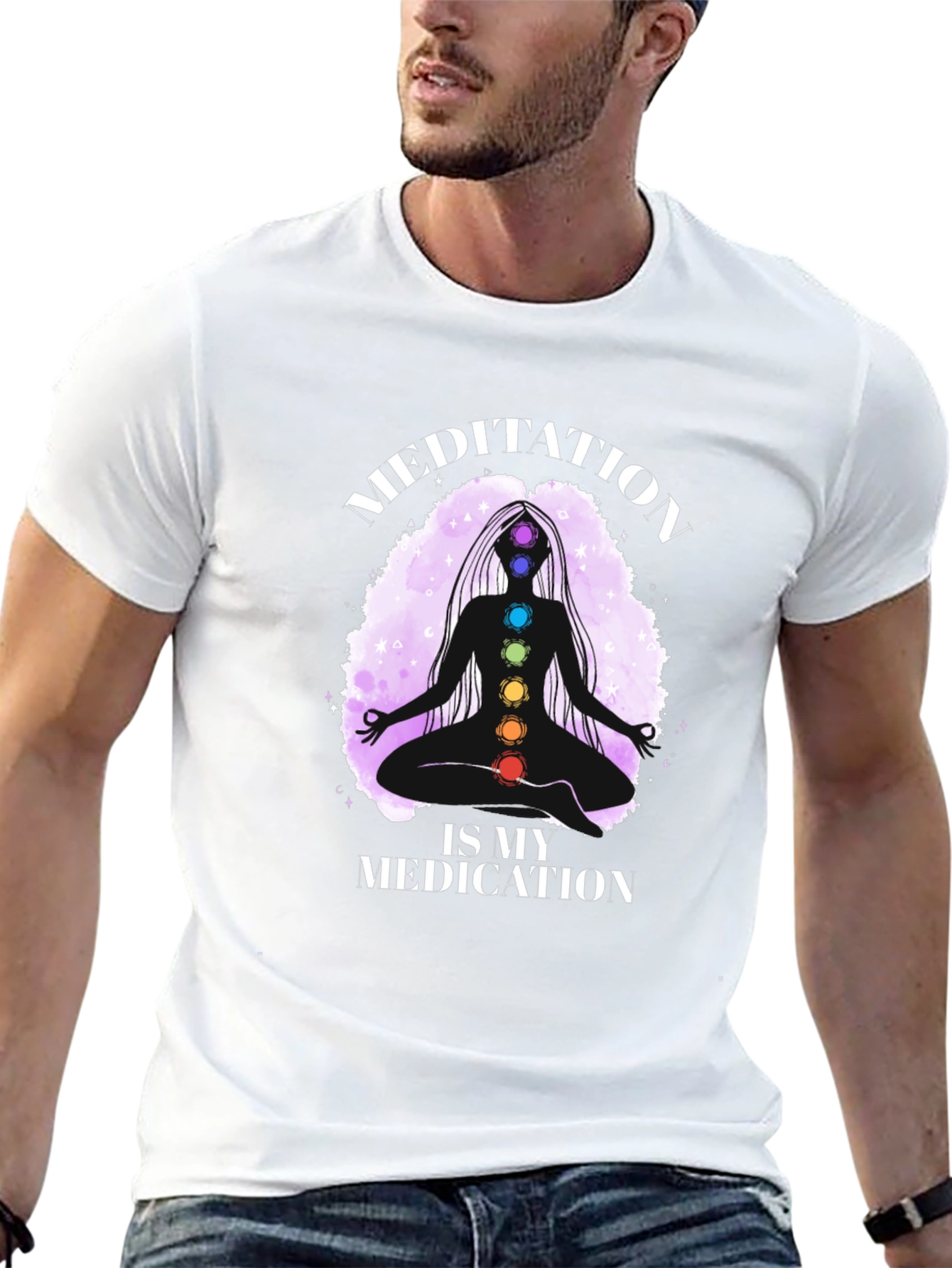 Meditation is My Medication Graphic Tee