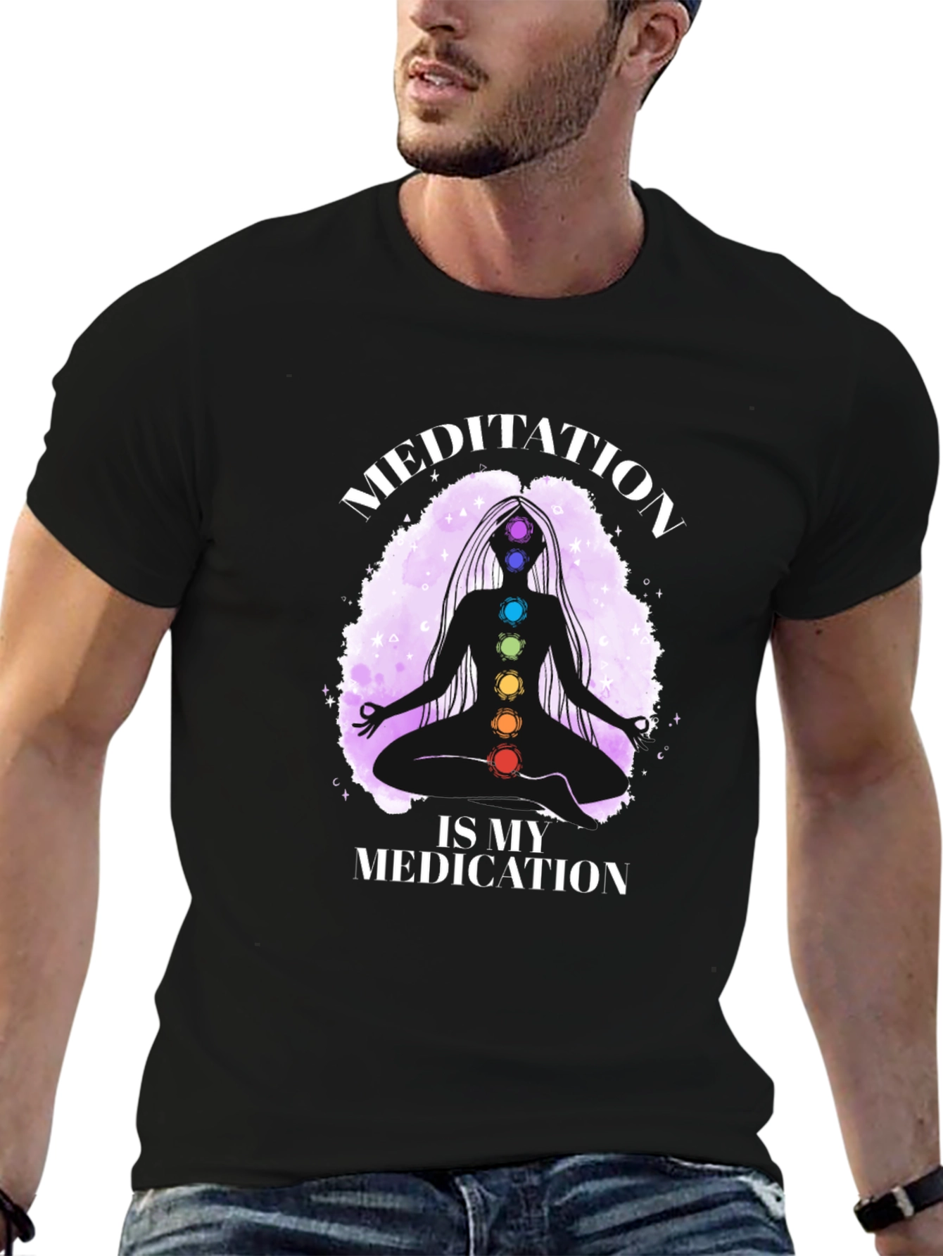 Meditation is My Medication Graphic Tee