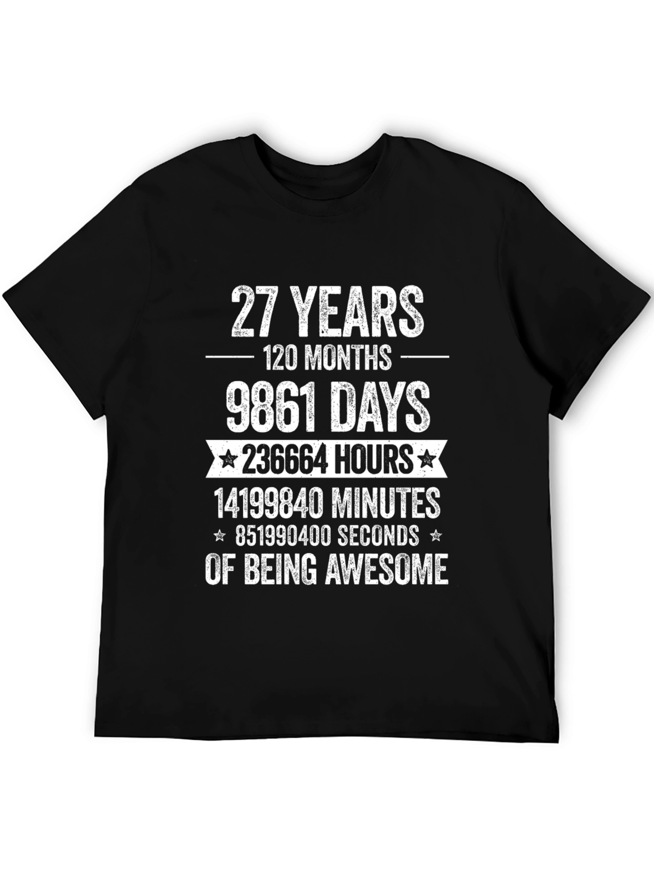 27 Years Of Being Awesome T-Shirt