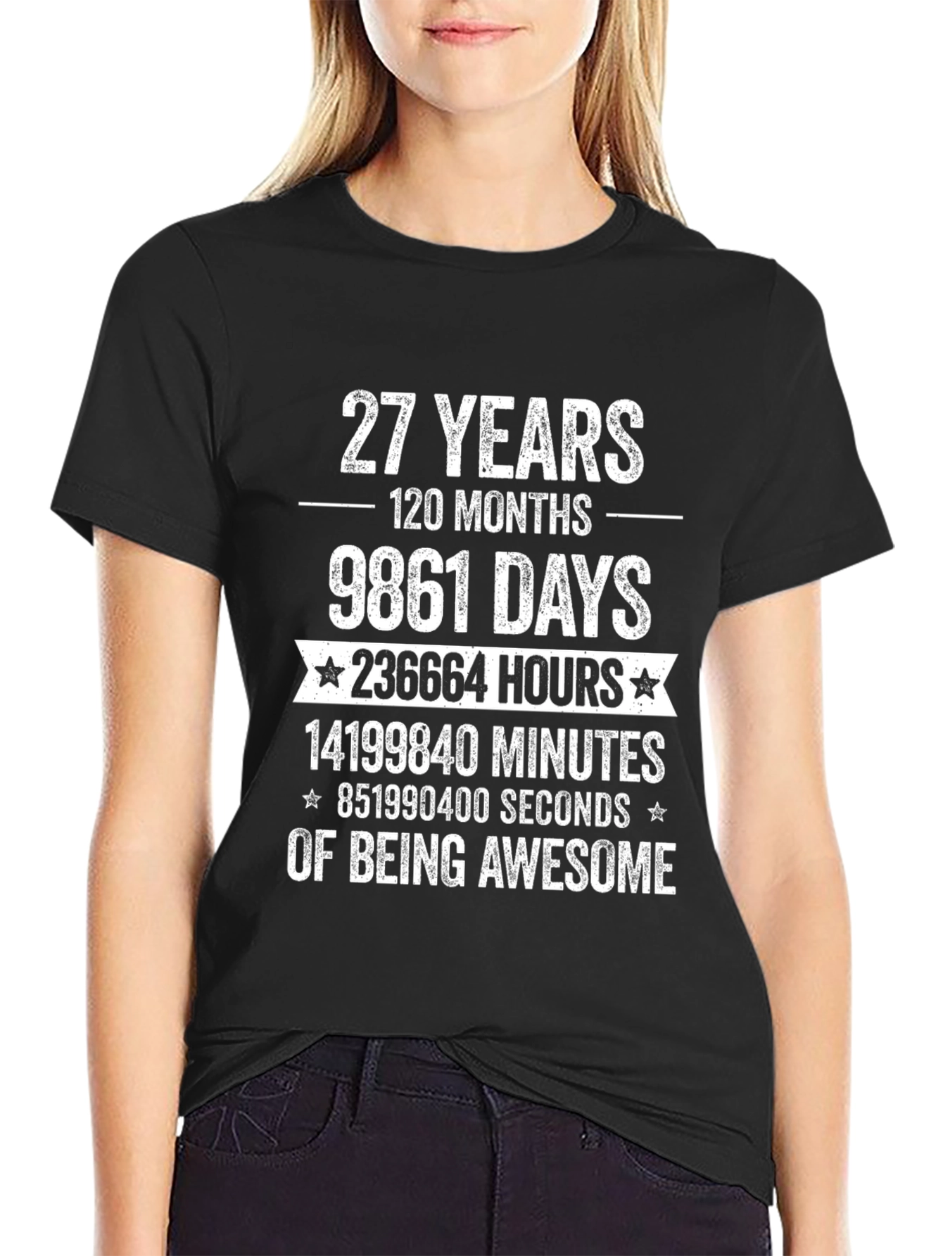 27 Years Of Being Awesome T-Shirt