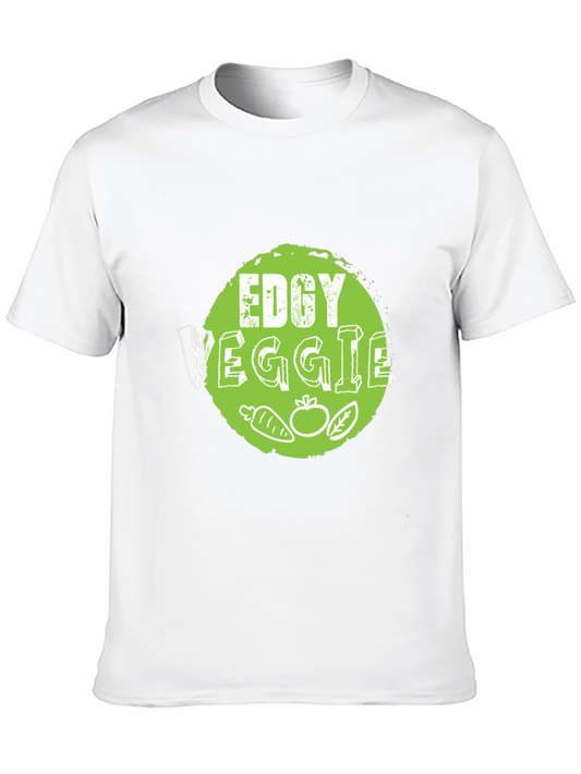 Edgy Veggie T-Shirt: Vegan Graphic Tee