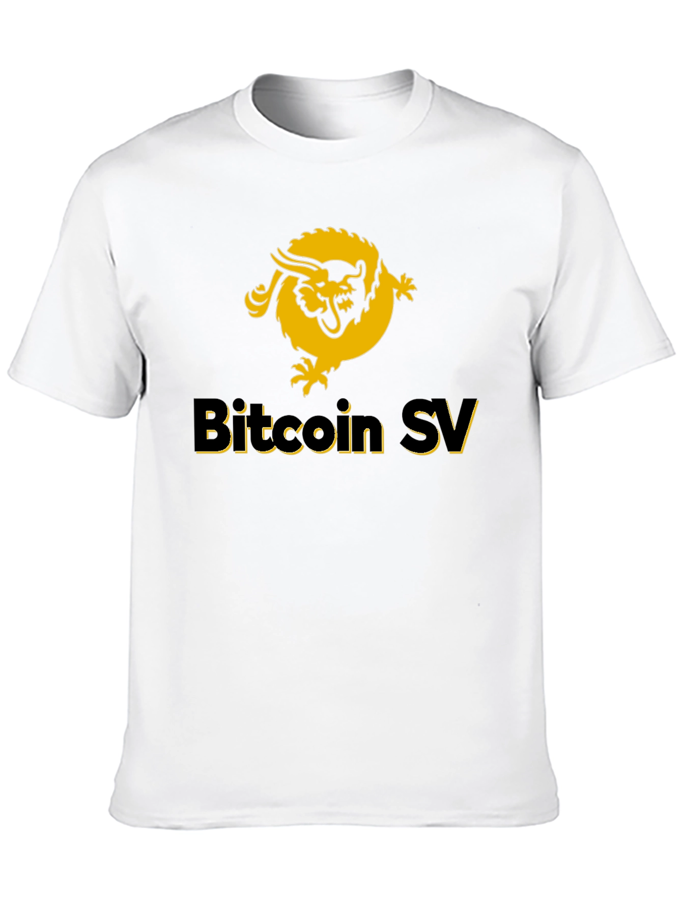 Bitcoin SV Dragon Graphic Tee - Black